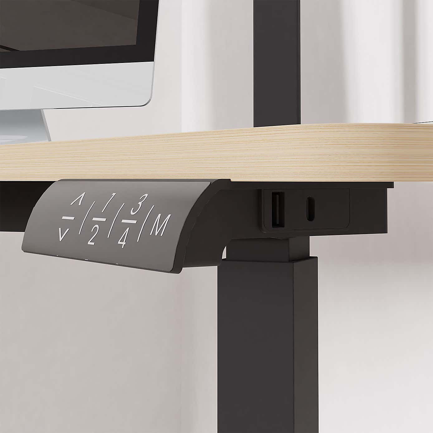 Gino Corner Height Adjustable Desk