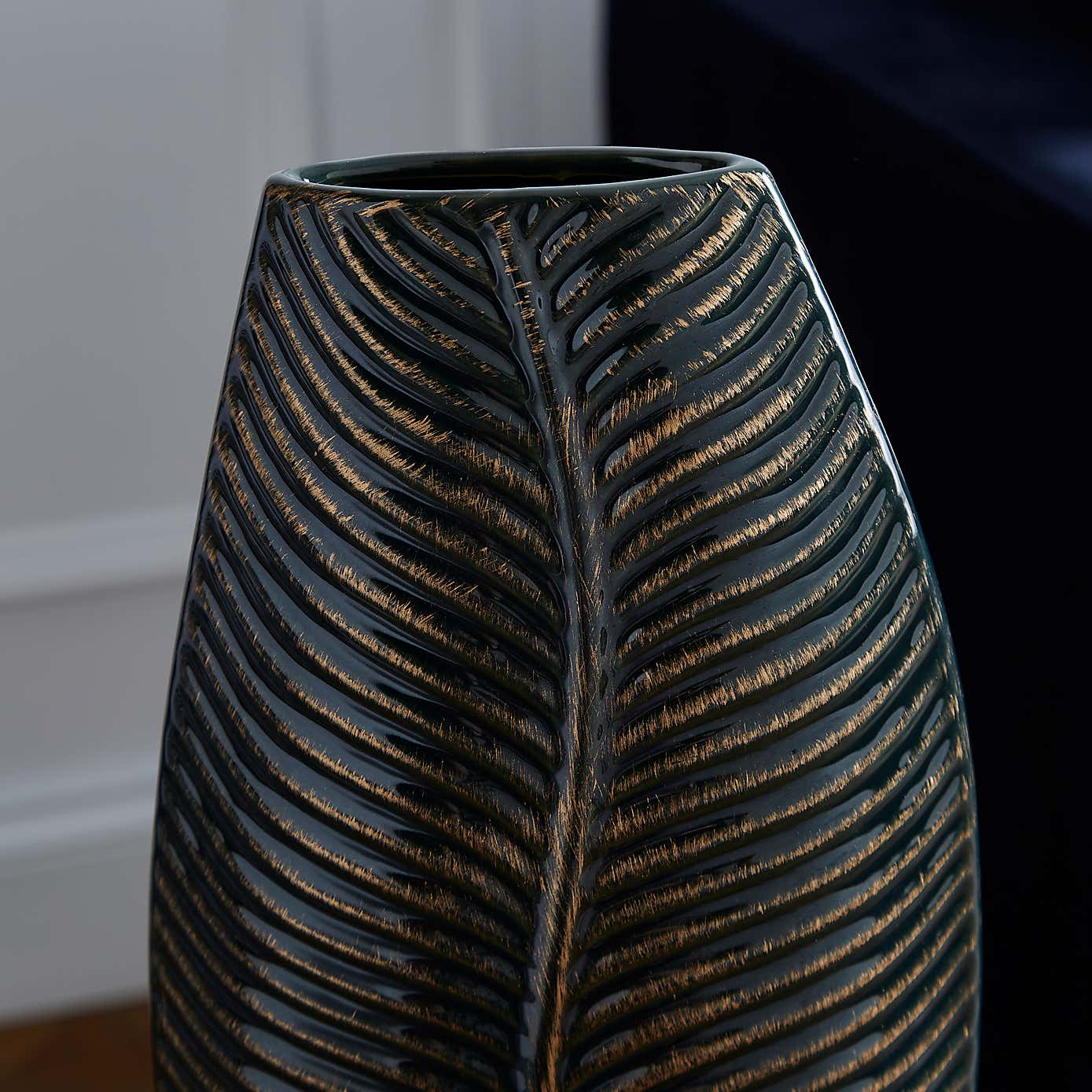 Palm Leaf Vase, 40cm