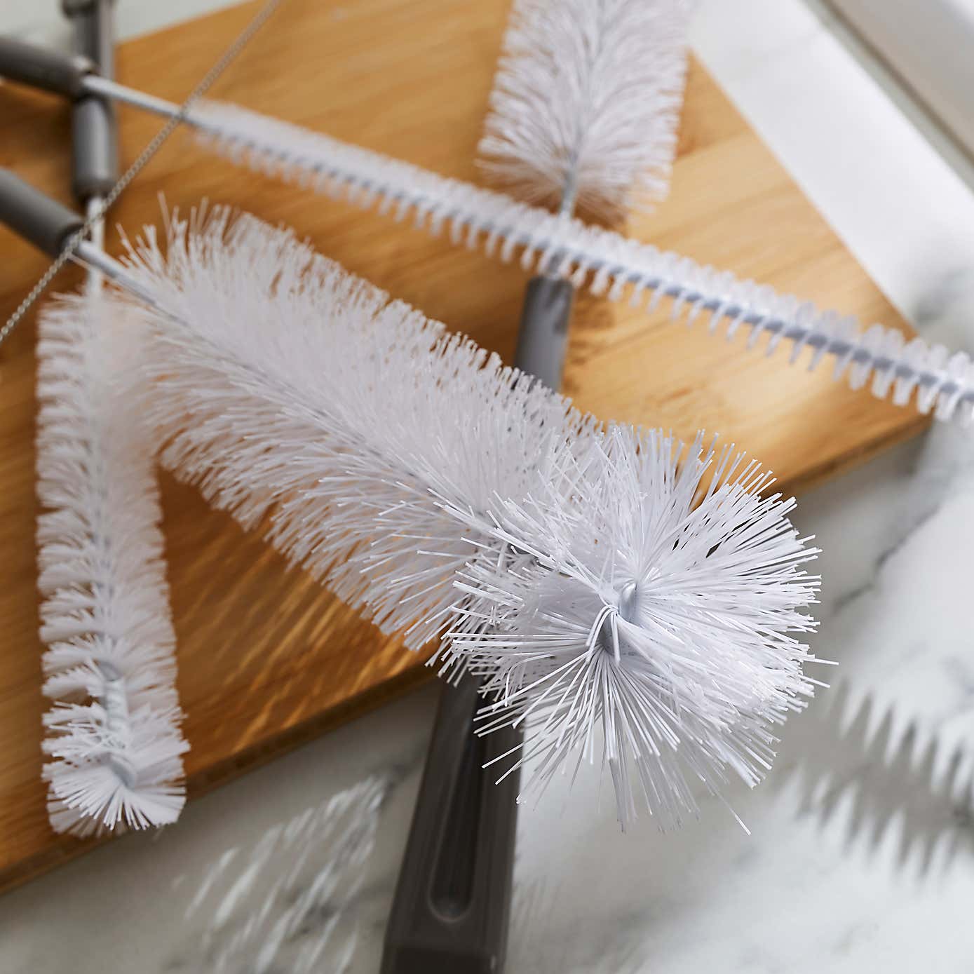 Dunelm 5pk Bottle Brush Set