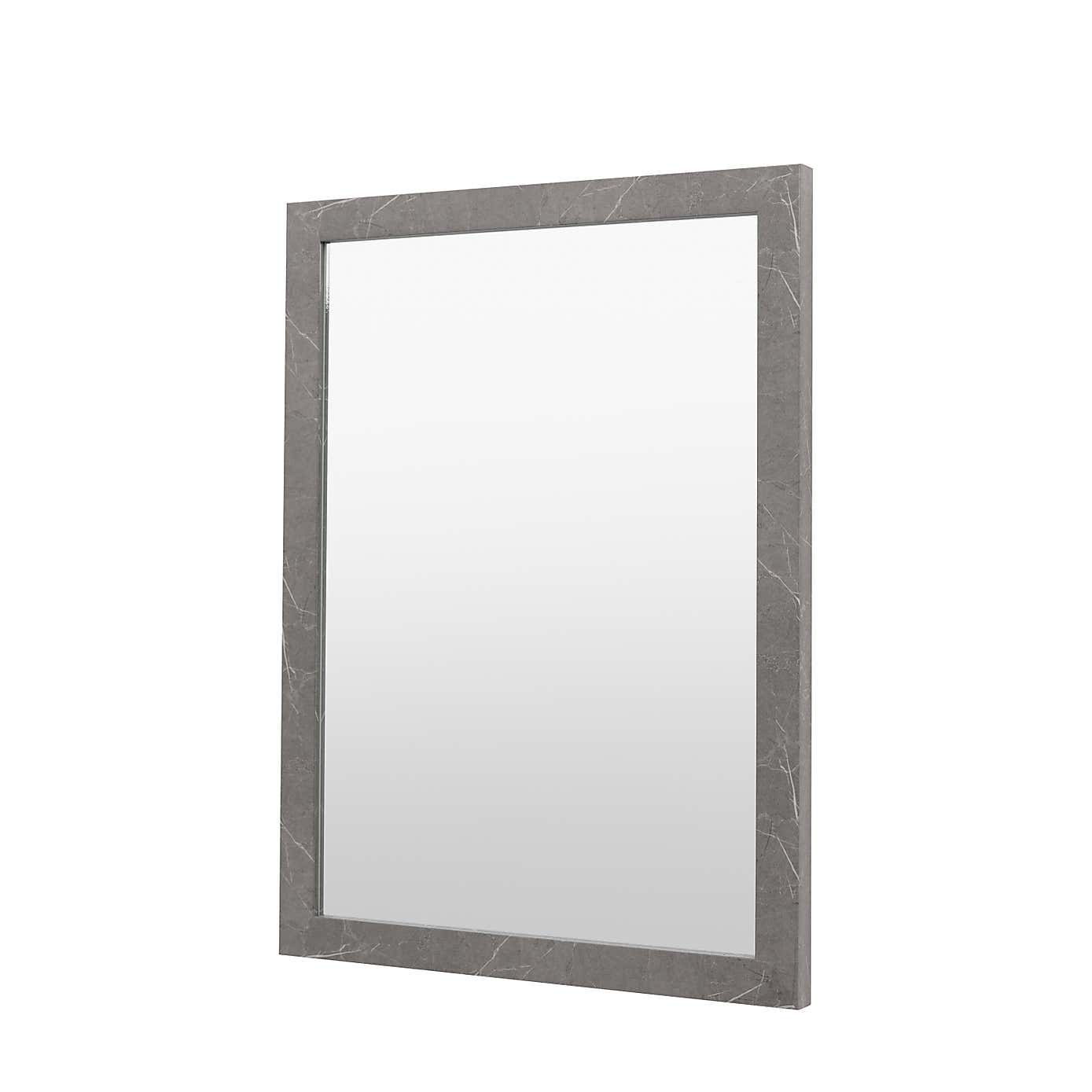 Alora Marbled Rectangle Wall Mirror
