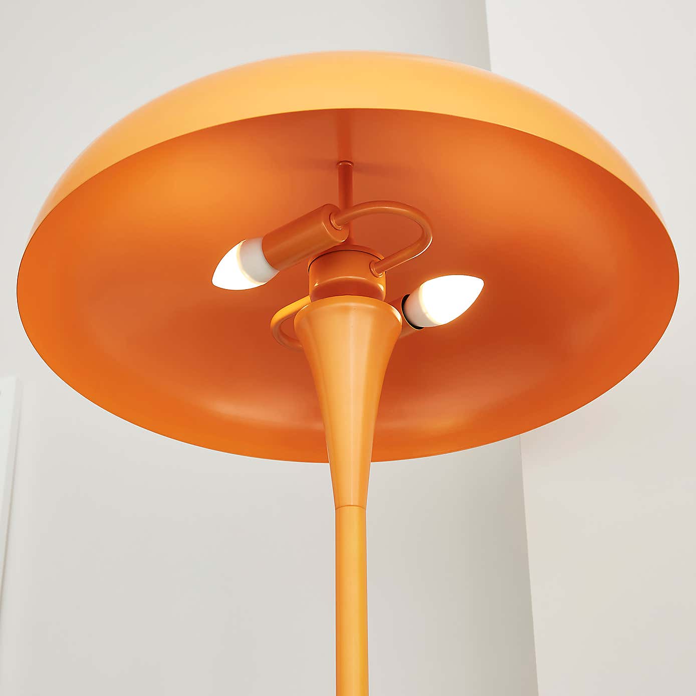 Elements Lennon Industrial 2 Light Floor Lamp