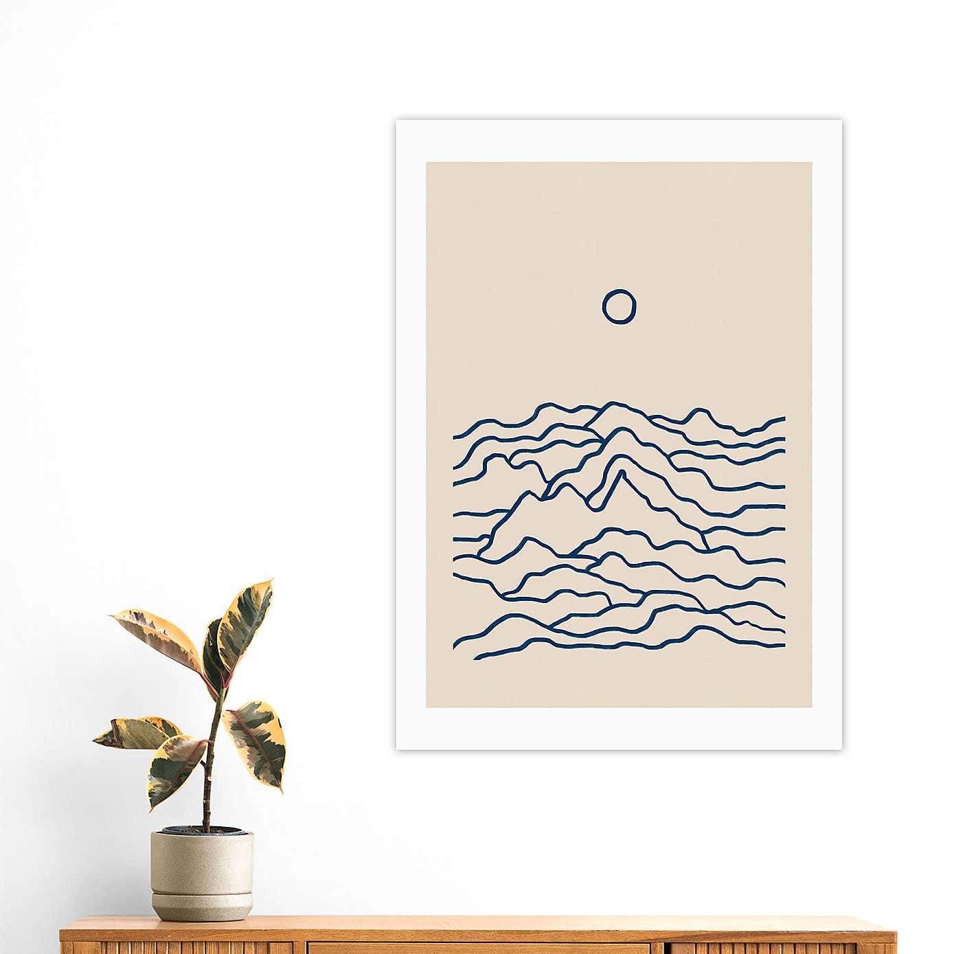 East End Prints Mountainscape by Alisa Galitsyna Print