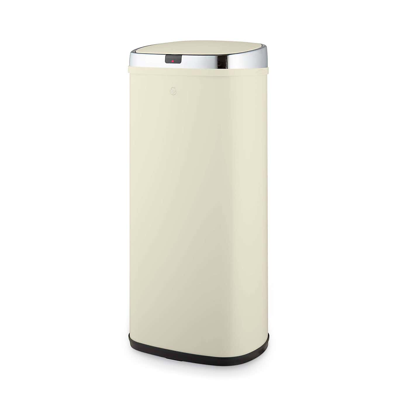 Swan 50L Square Sensor Bin