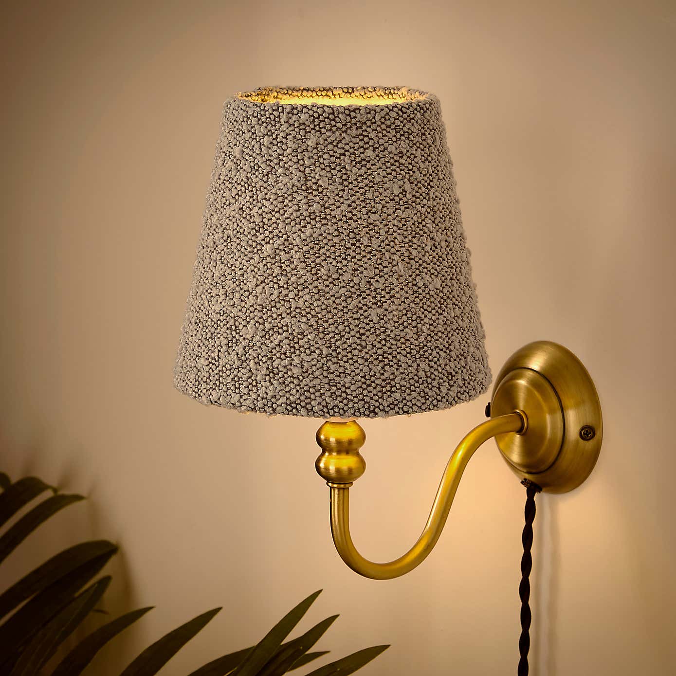 Churchgate Woodhouse Boucle Easy Fit Lamp Shade