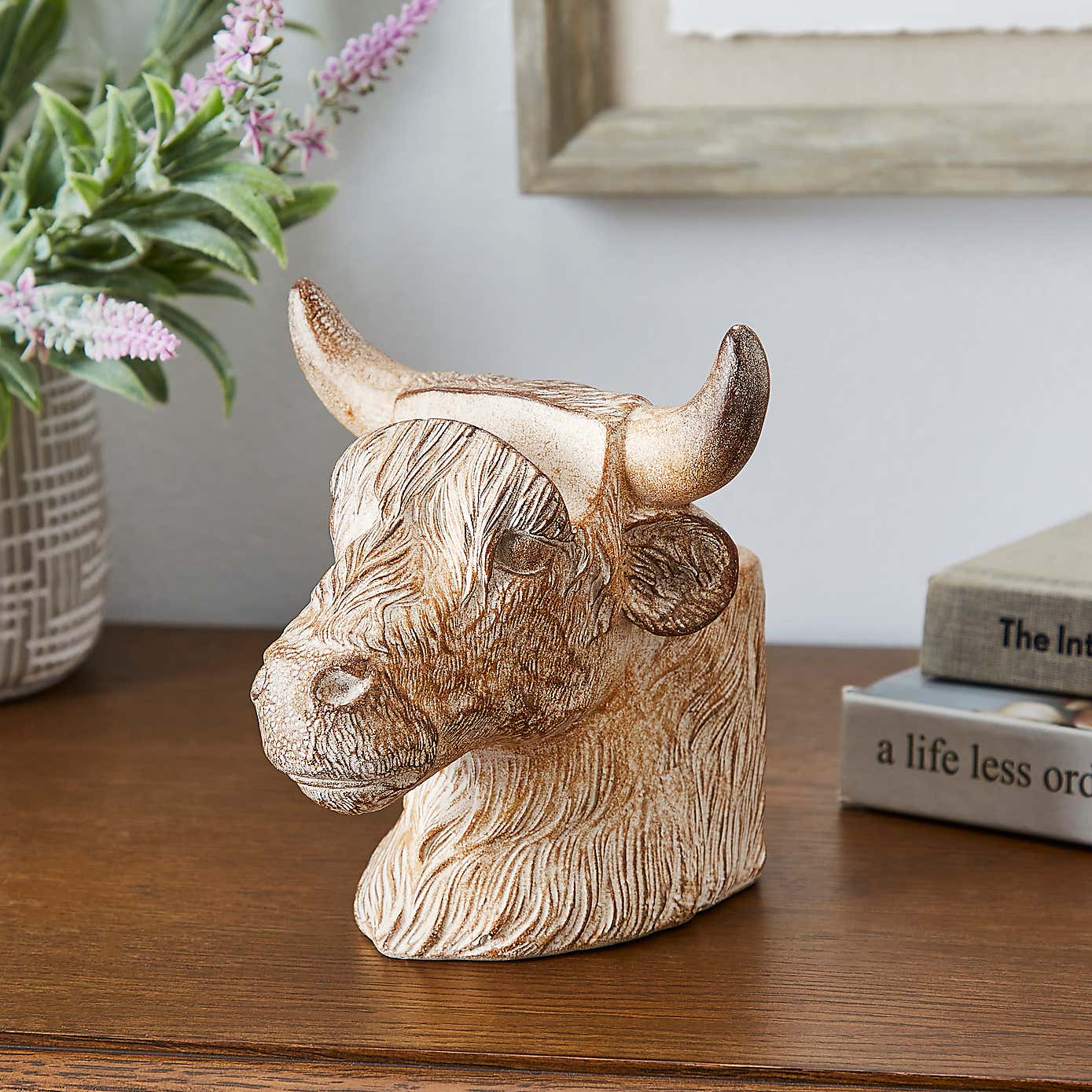Highland Cow Glasses Holder & Pot