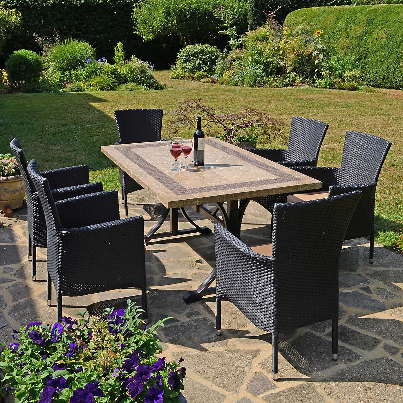 Byron Manor Charleston 6 Seat Dining Set