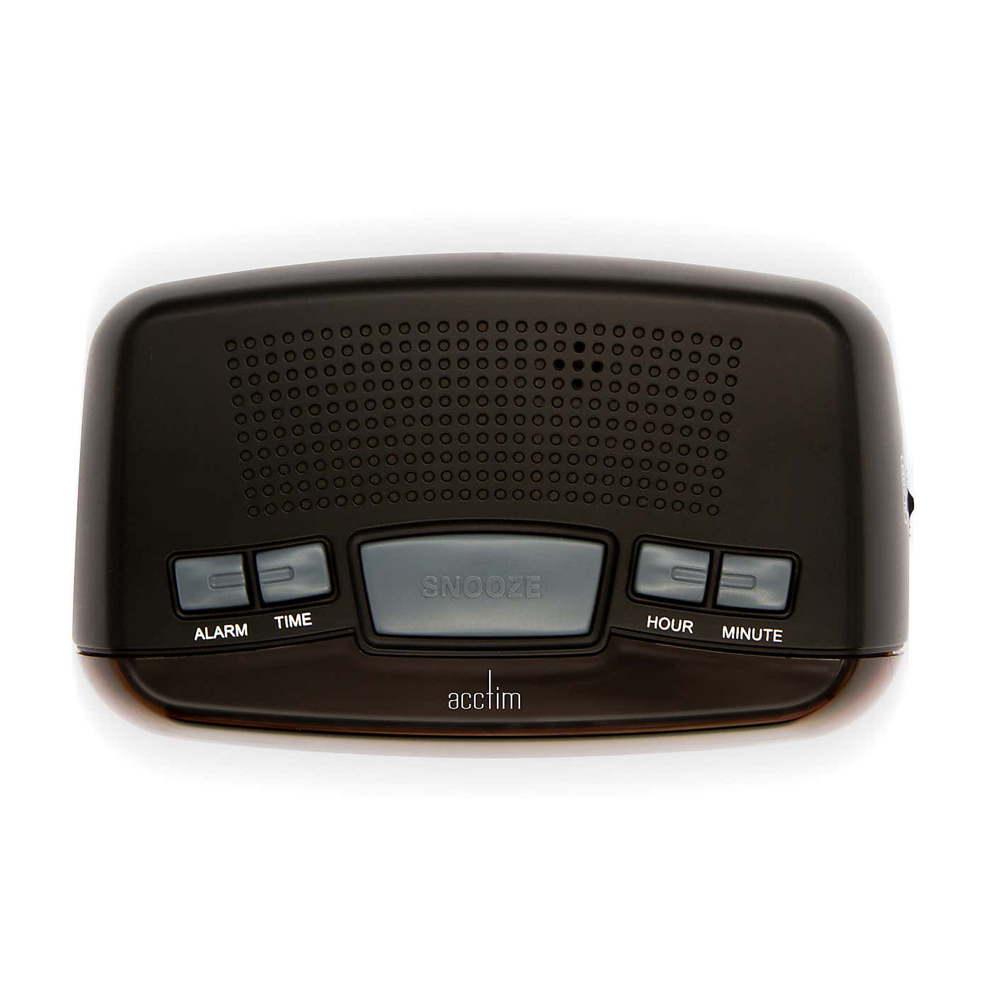 Acctim Miramar Black Alarm Clock