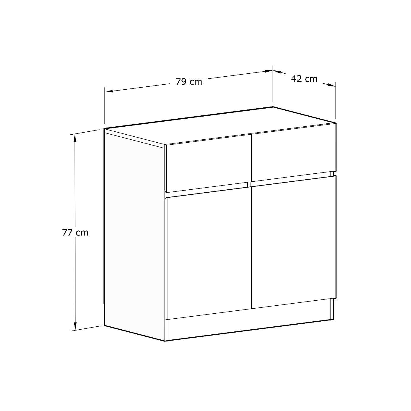 Taranto Compact Sideboard