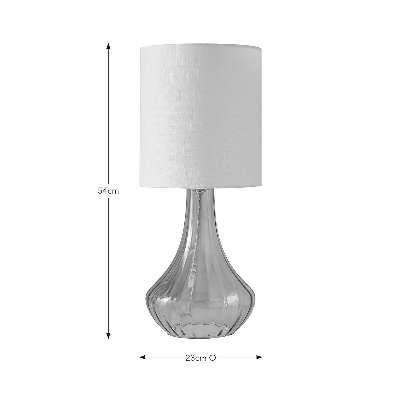 Ardelia Glass Table Lamp