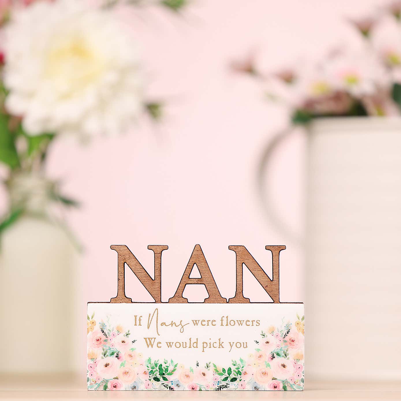 The Cottage Garden Nan Word Plaque
