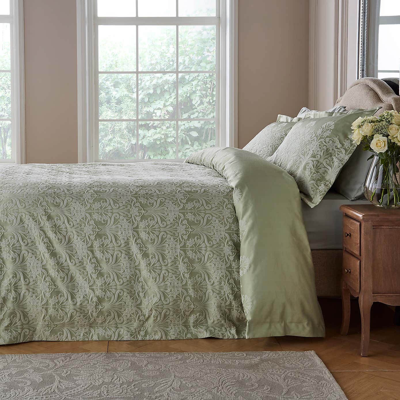 Dorma Fuchsia Bells Duvet Cover and Pillowcase Set