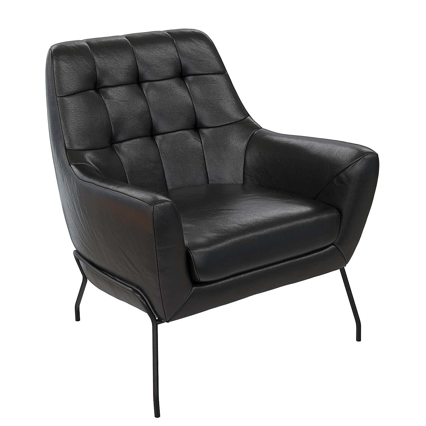 Brayden Faux Leather Accent Chair