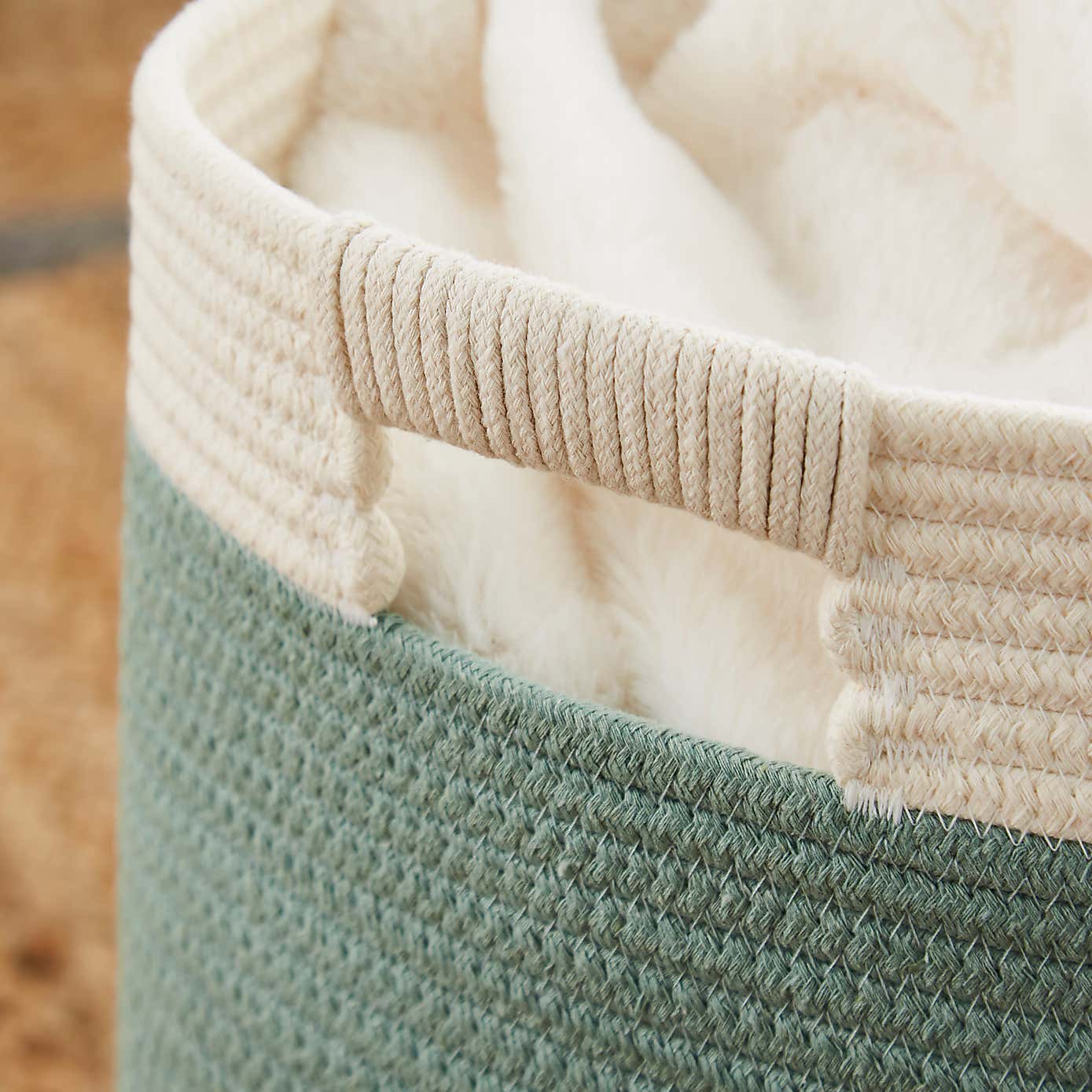 Square Fabric Storage Basket
