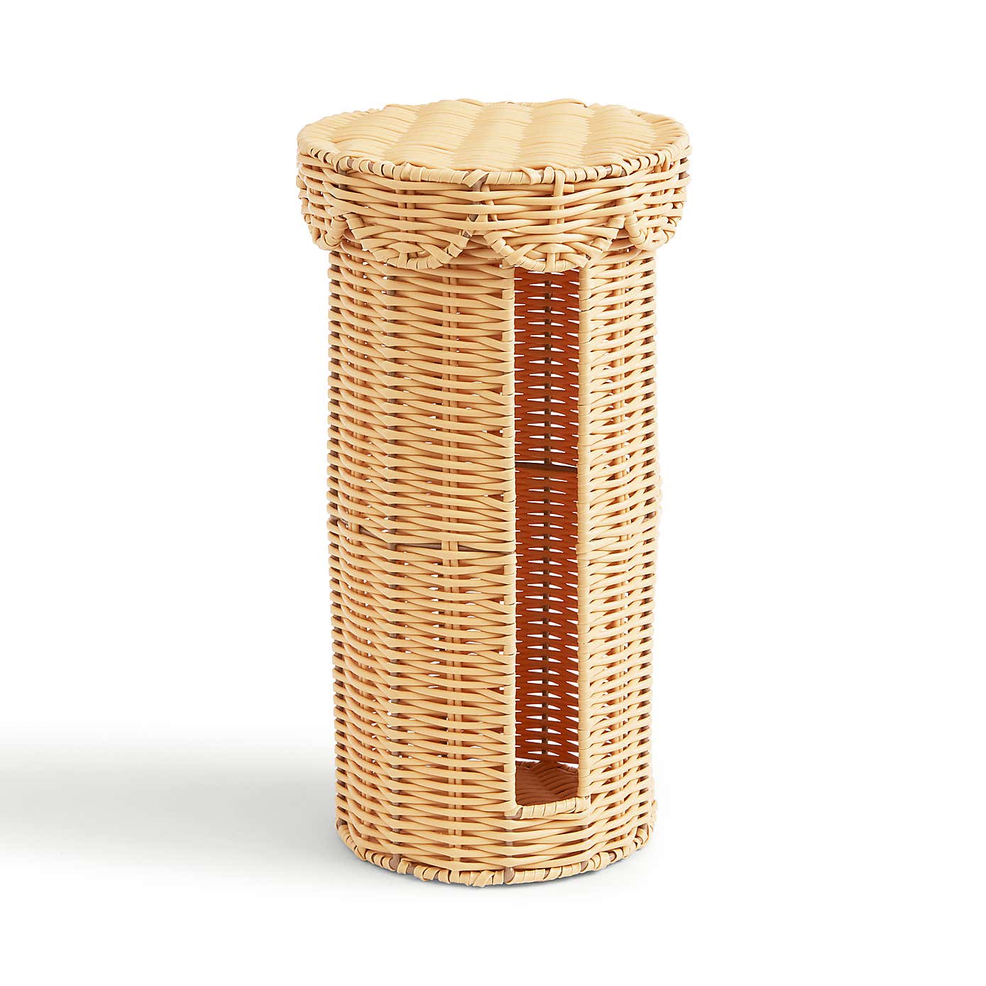 Heart and Soul Scallop Toilet Roll Holder