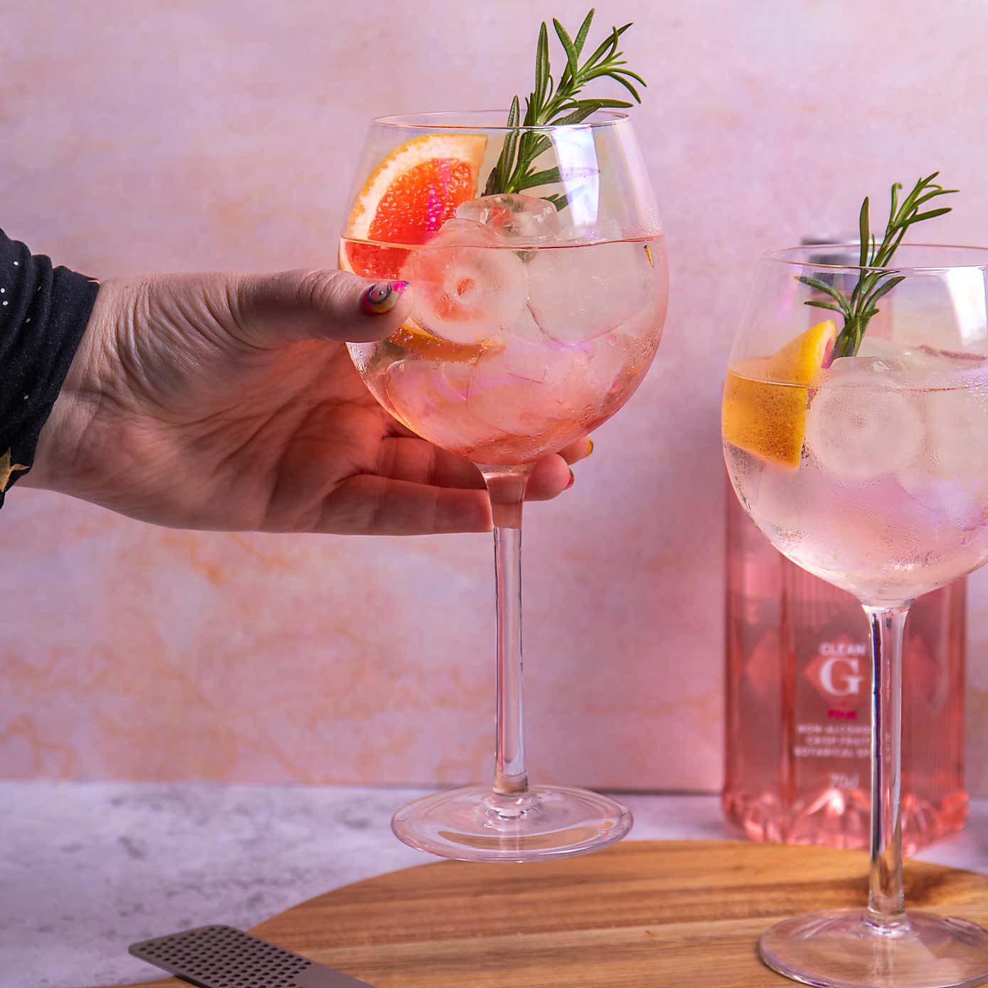 BarCraft Set of 2 Lustre Gin Glasses