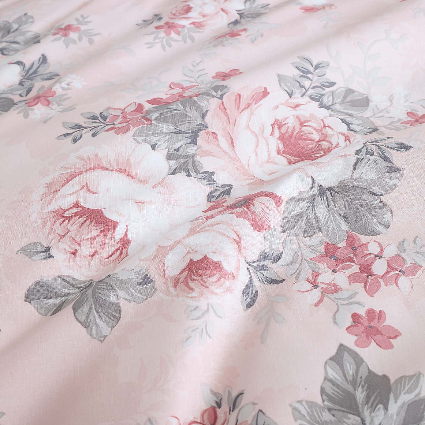 Darla Floral Sage Duvet Cover and Pillowcase Set