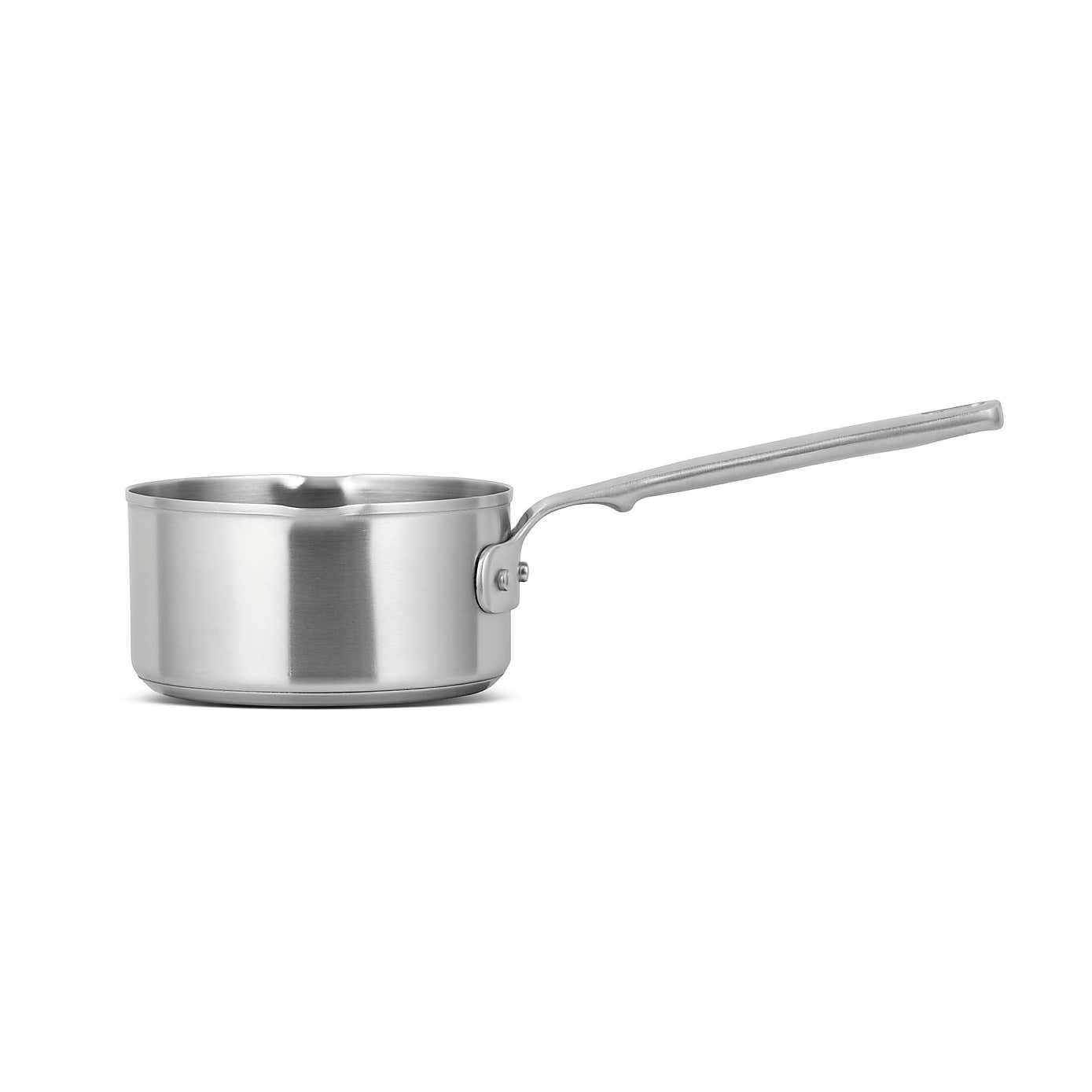 Gourmet Stainless Steel Milk Pan, 14cm