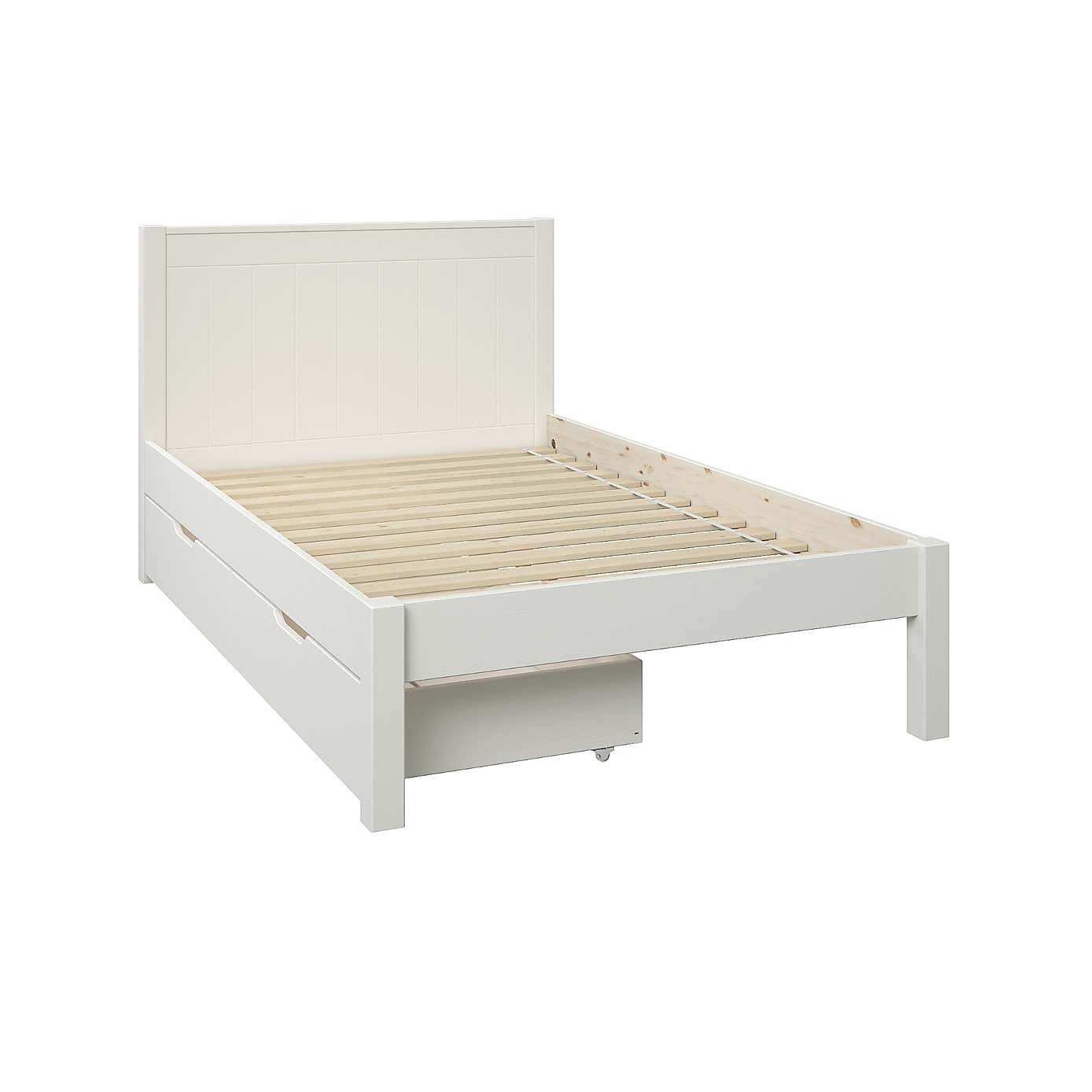 Stompa Classic Low End Bed with 2 Underbed Drawers
