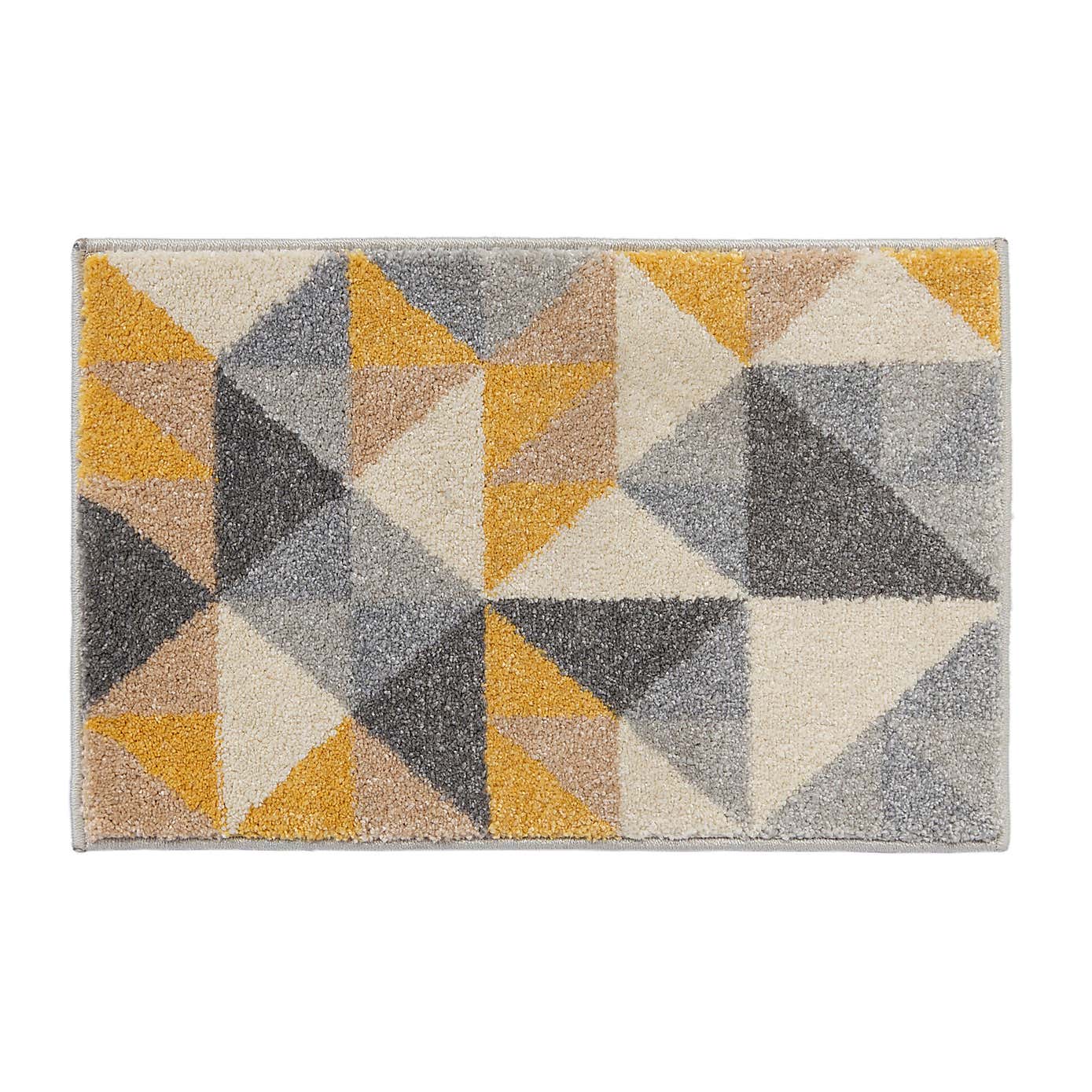 Geo Squares Doormat