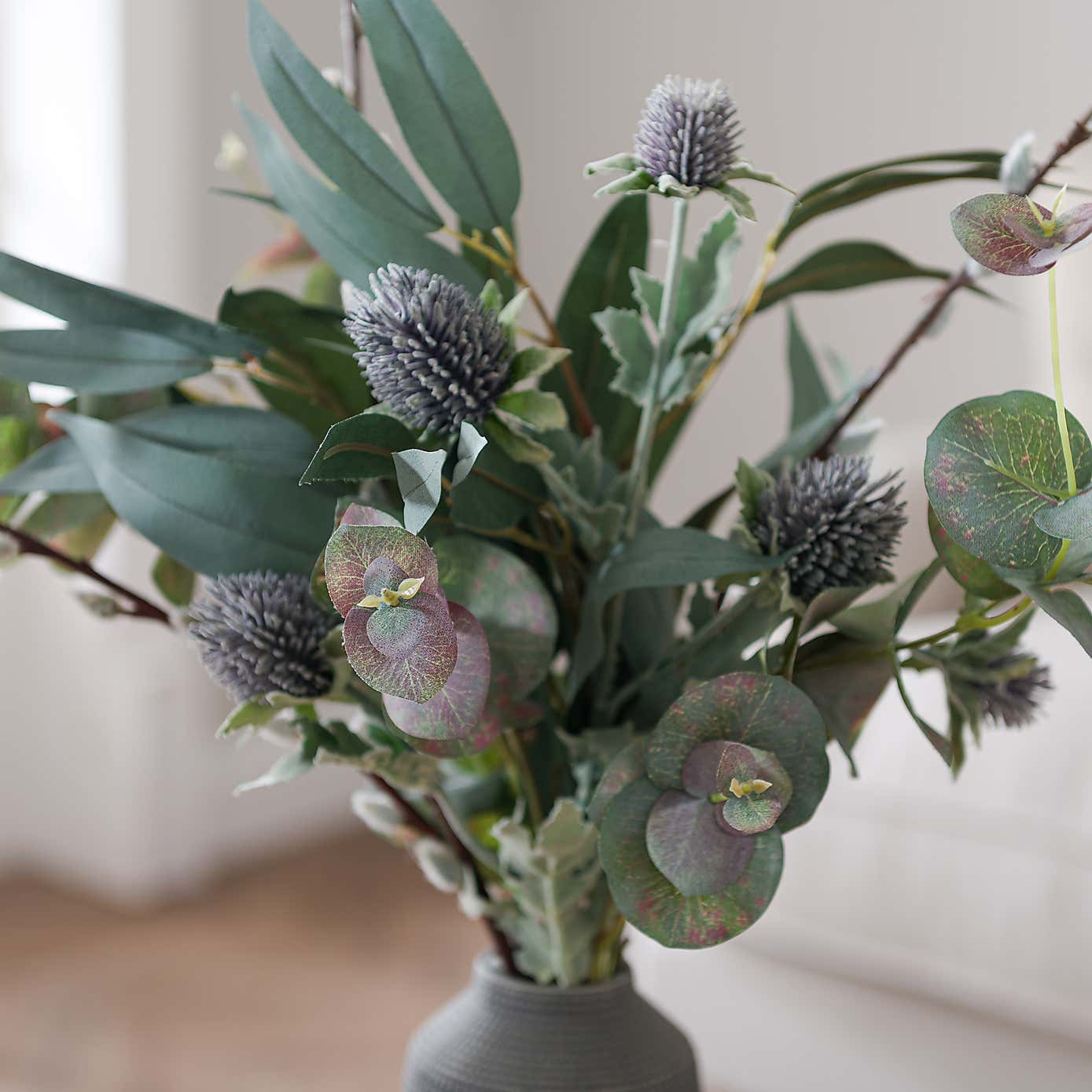 Artificial Foliage Letterbox Bouquet