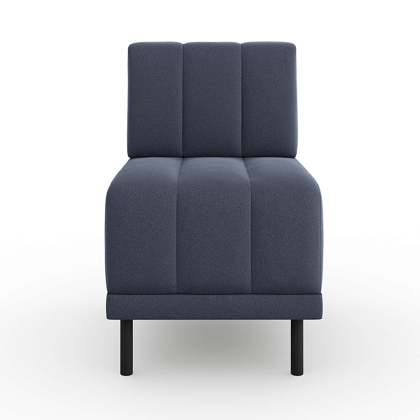 Amali Small Dining Bench, Boucle