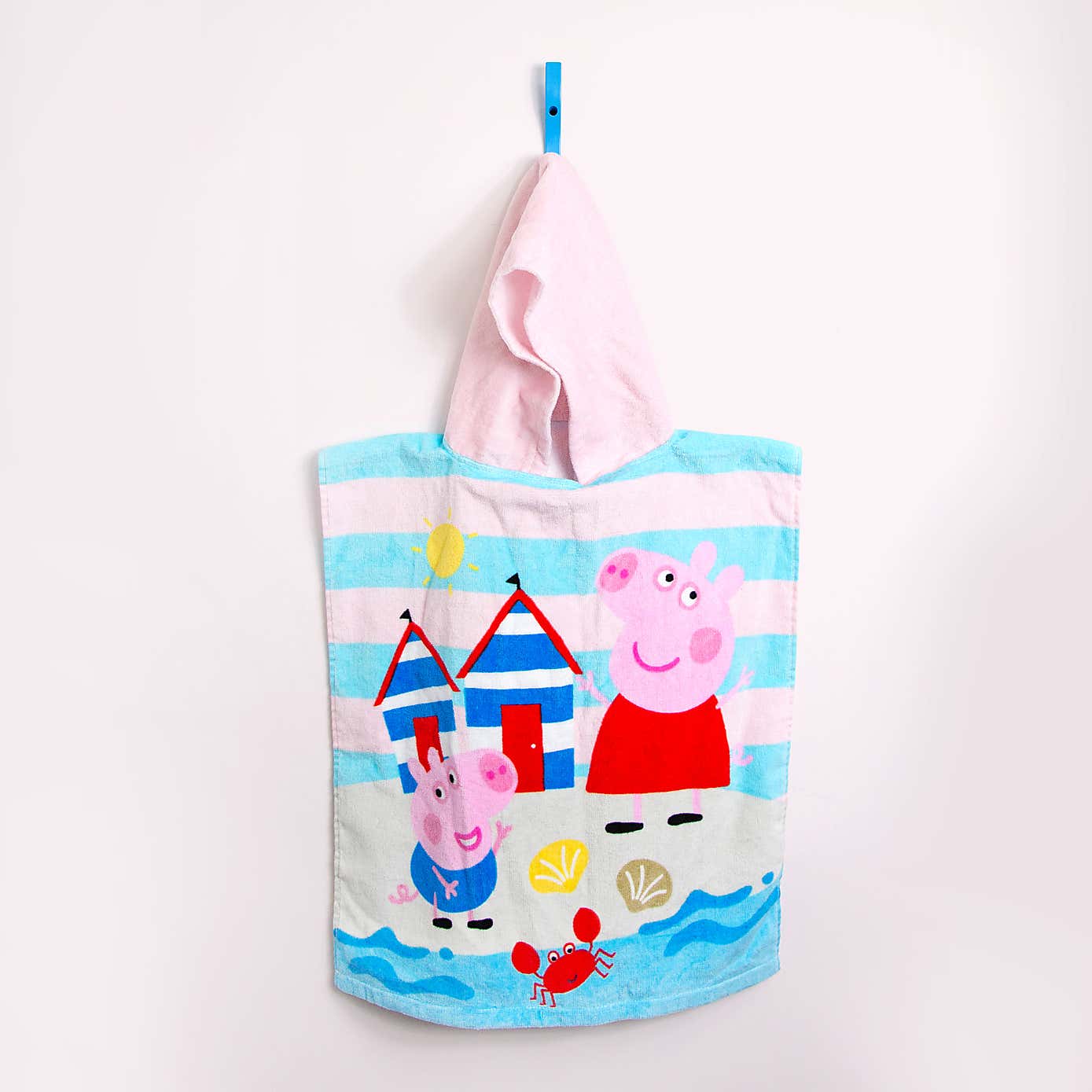 Peppa Pig Waves Cotton Towel Poncho