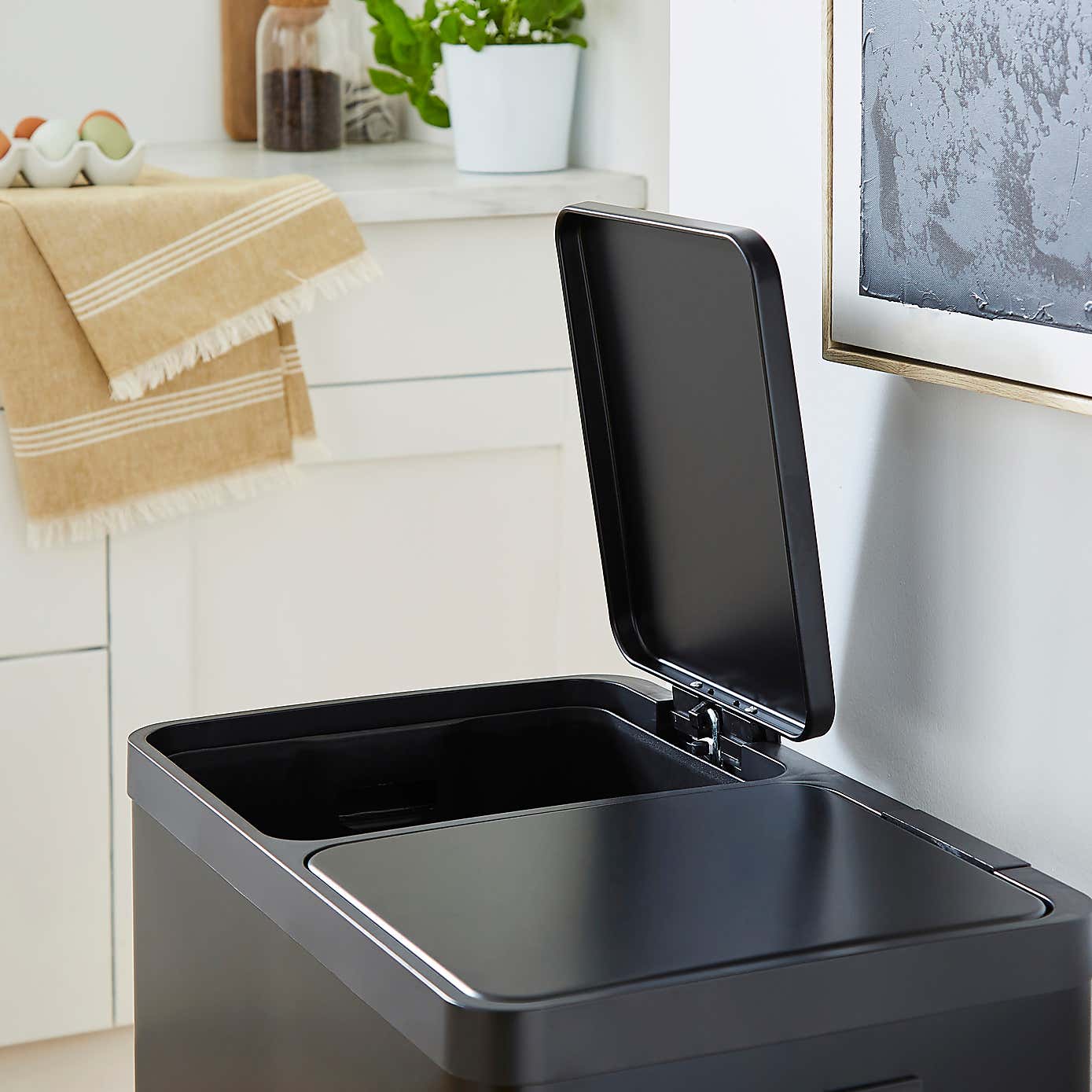 Dual 30/30L Recycling Pedal Bin