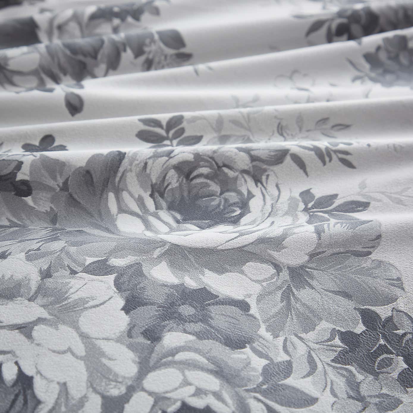 Cassidy Rose Silver Duvet Cover and Pillowcase Set