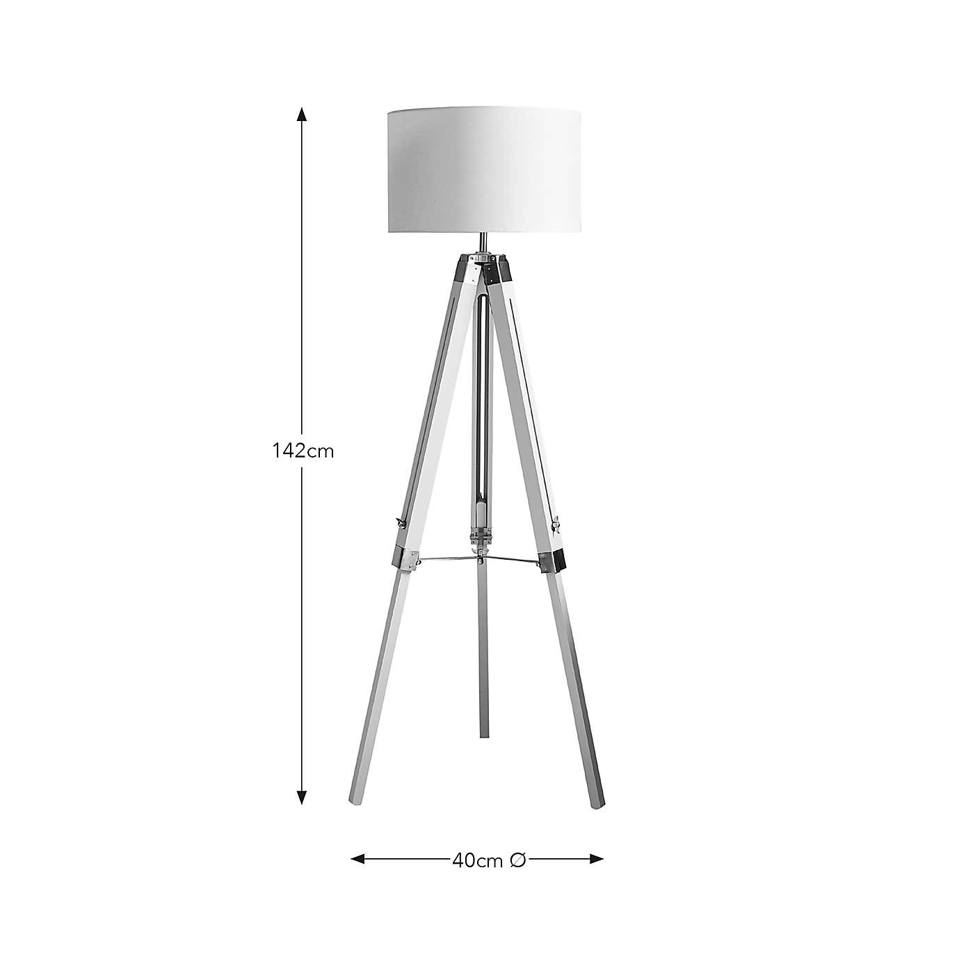 Trio Tripod Floor Lamp