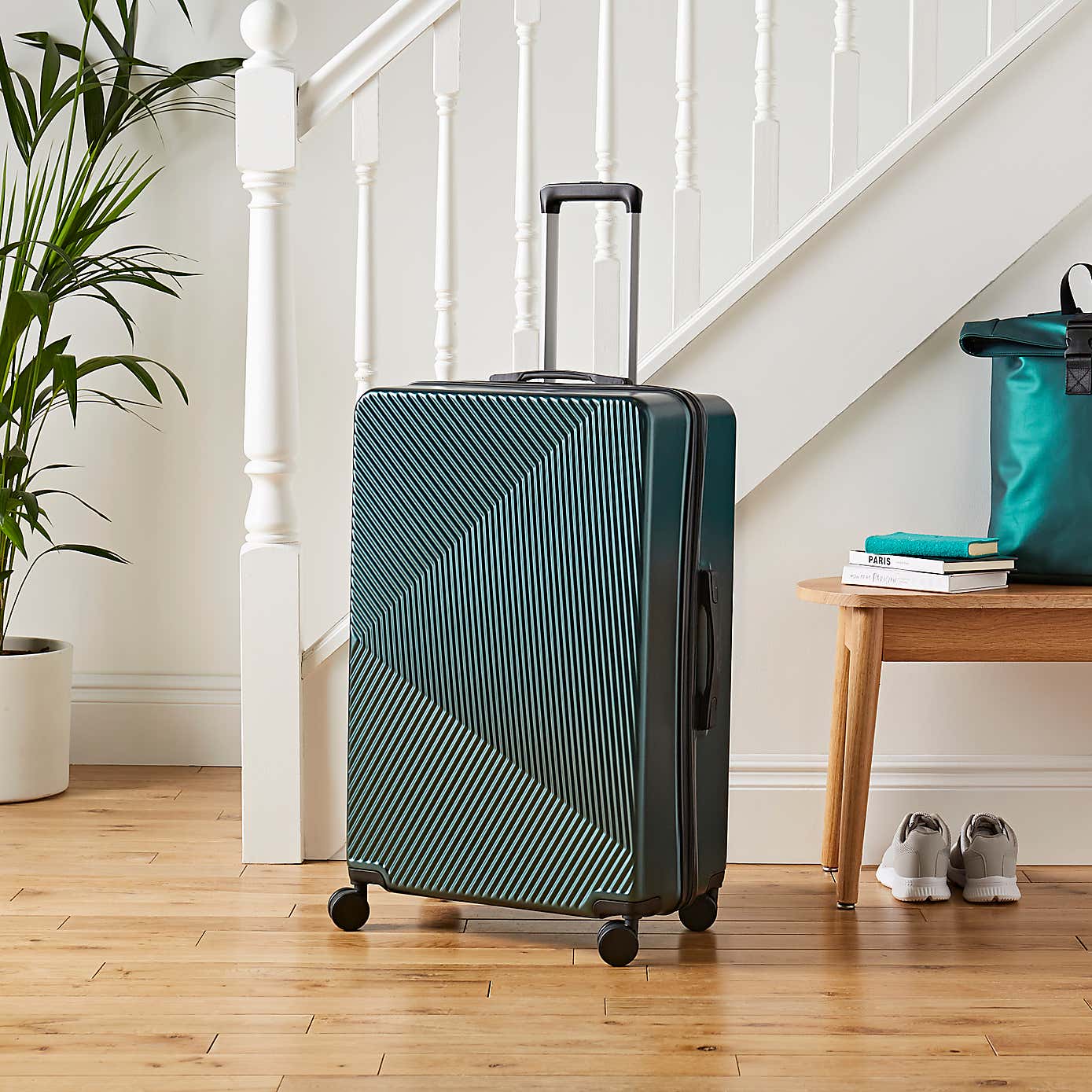 Metallic Hard Shell Suitcase