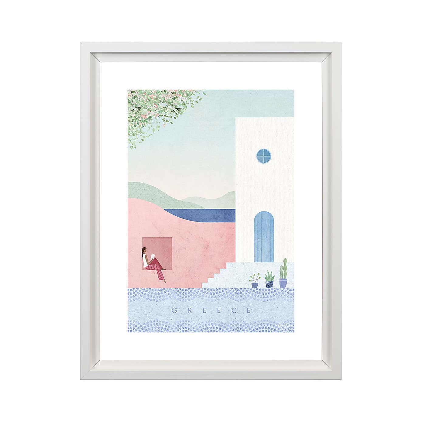 The Art Group Greece Framed Print