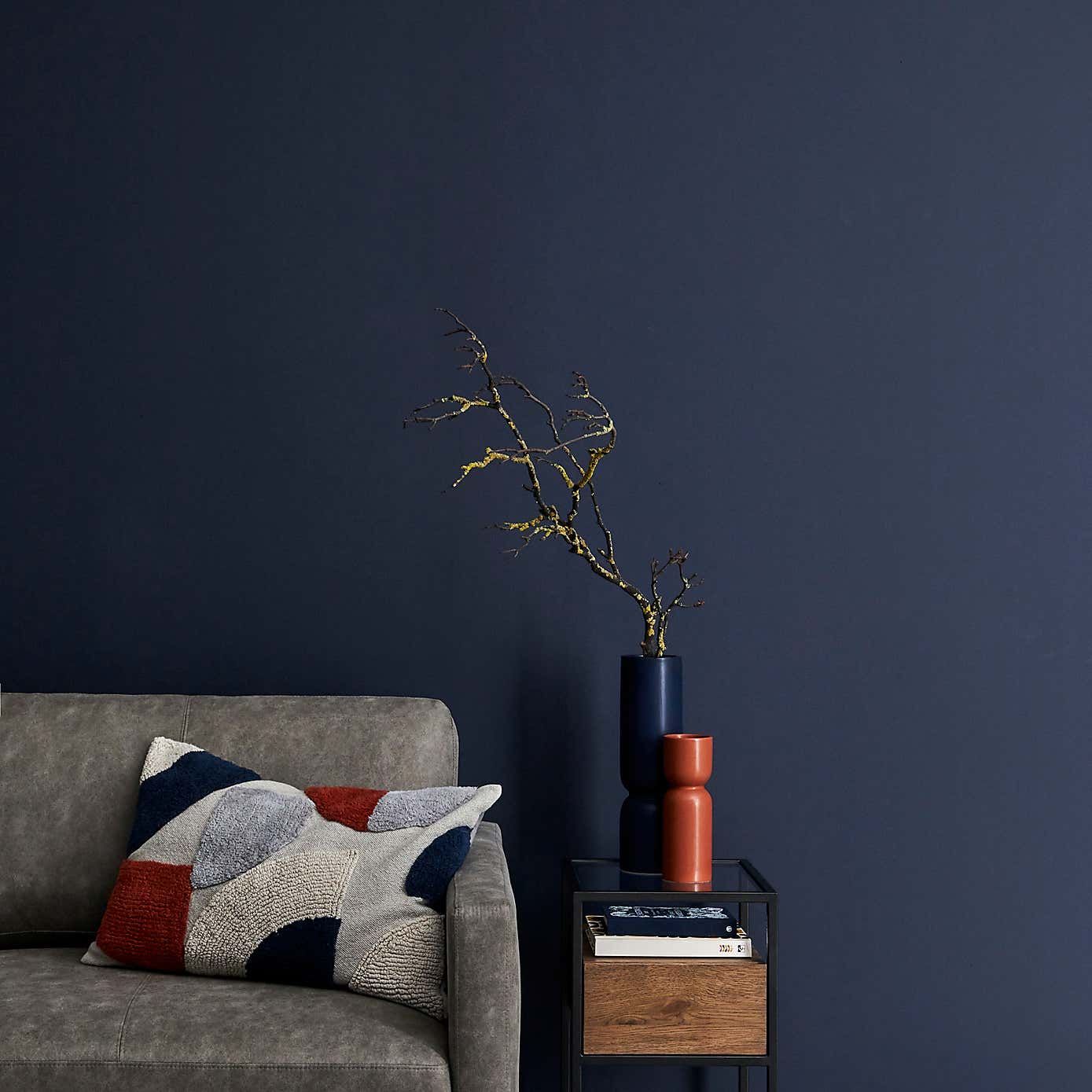 Dunelm Luxe Navy Matt Emulsion Paint