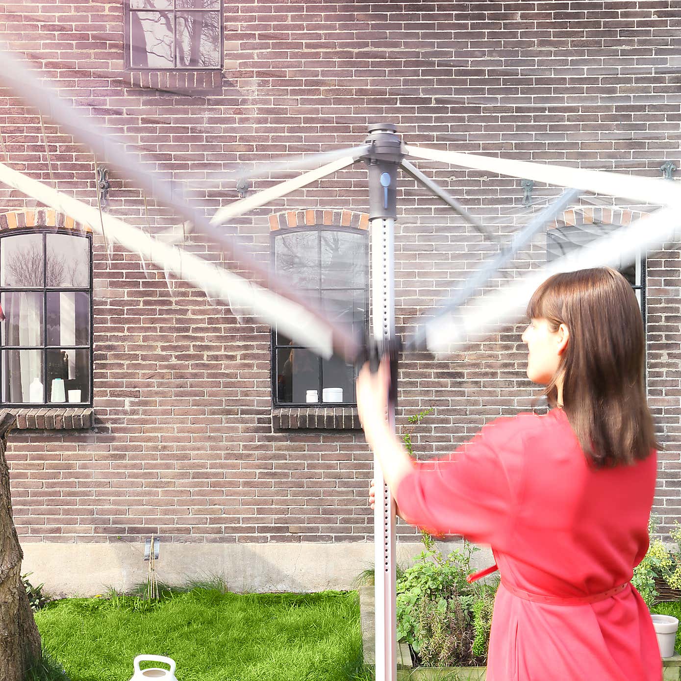 Brabantia 60 Metre 4 Arm Liftomatic Rotary Washing Line