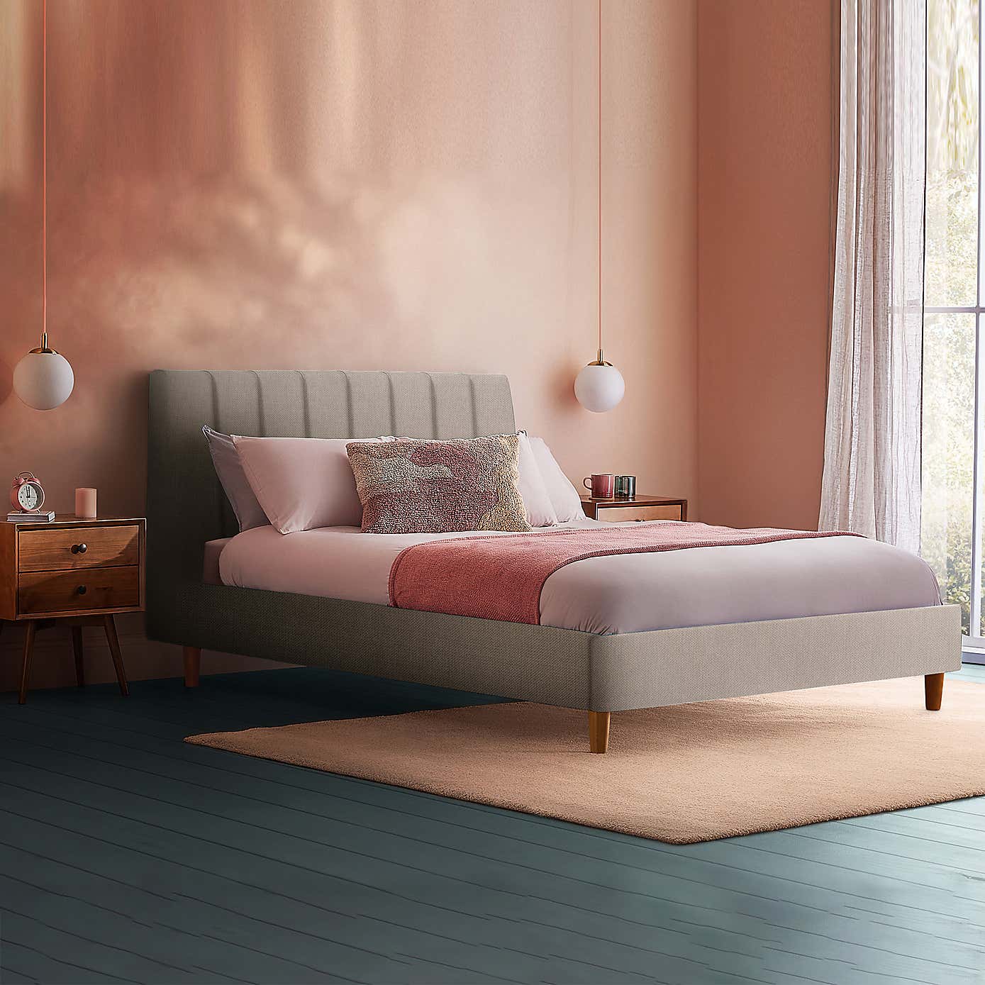 Silentnight Octavia Bed Frame, Woven