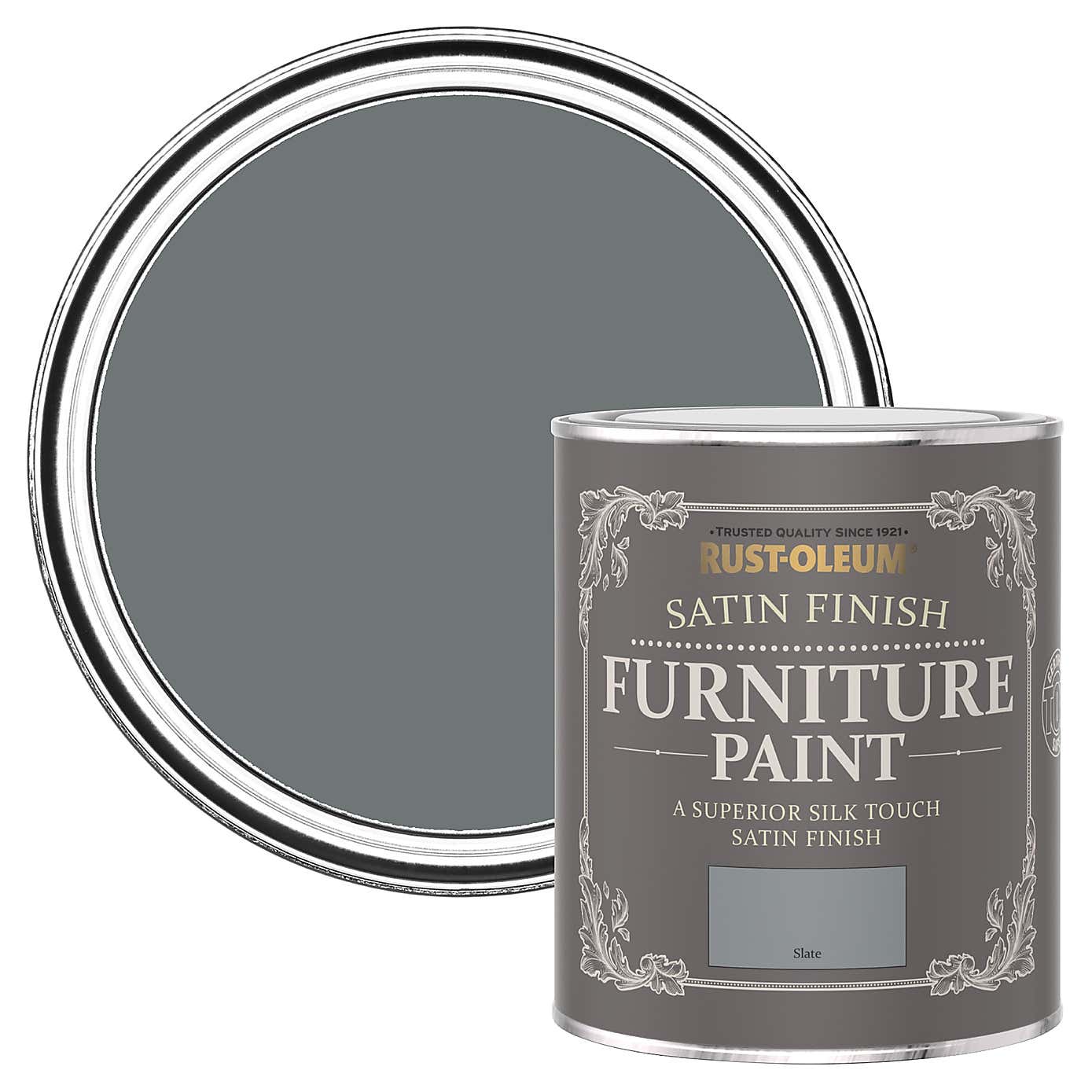 Rust-Oleum Slate Satin Furniture Paint