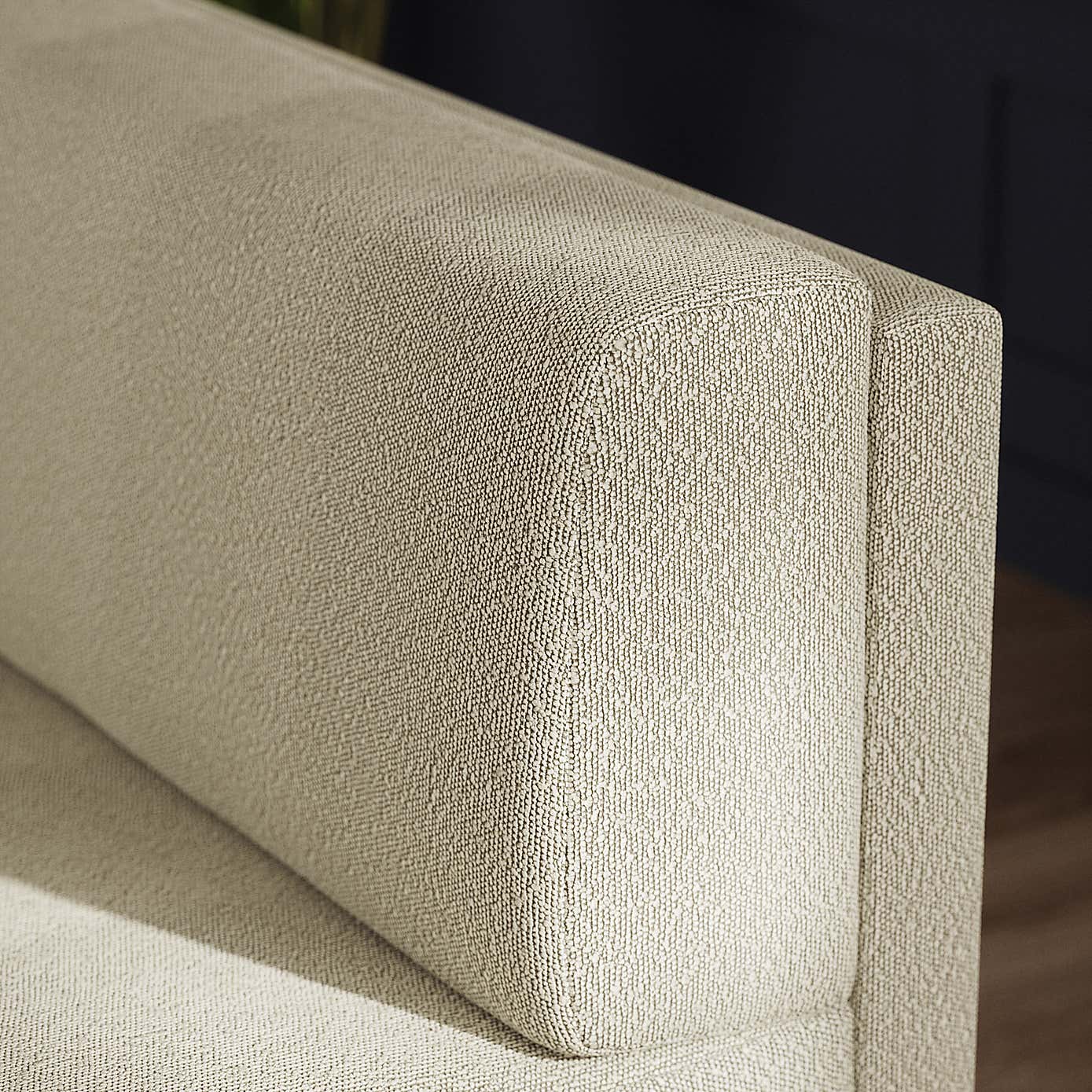 Mae Corner Dining Bench, Boucle