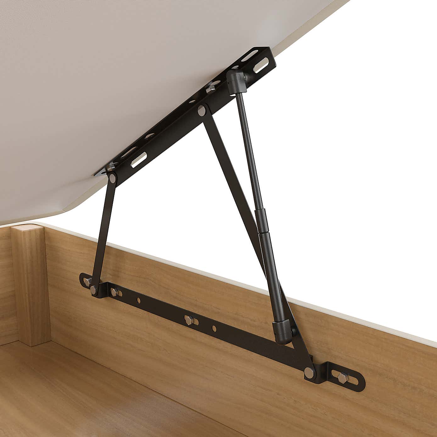 Everyday Side Ottoman Bed Frame, Chenille