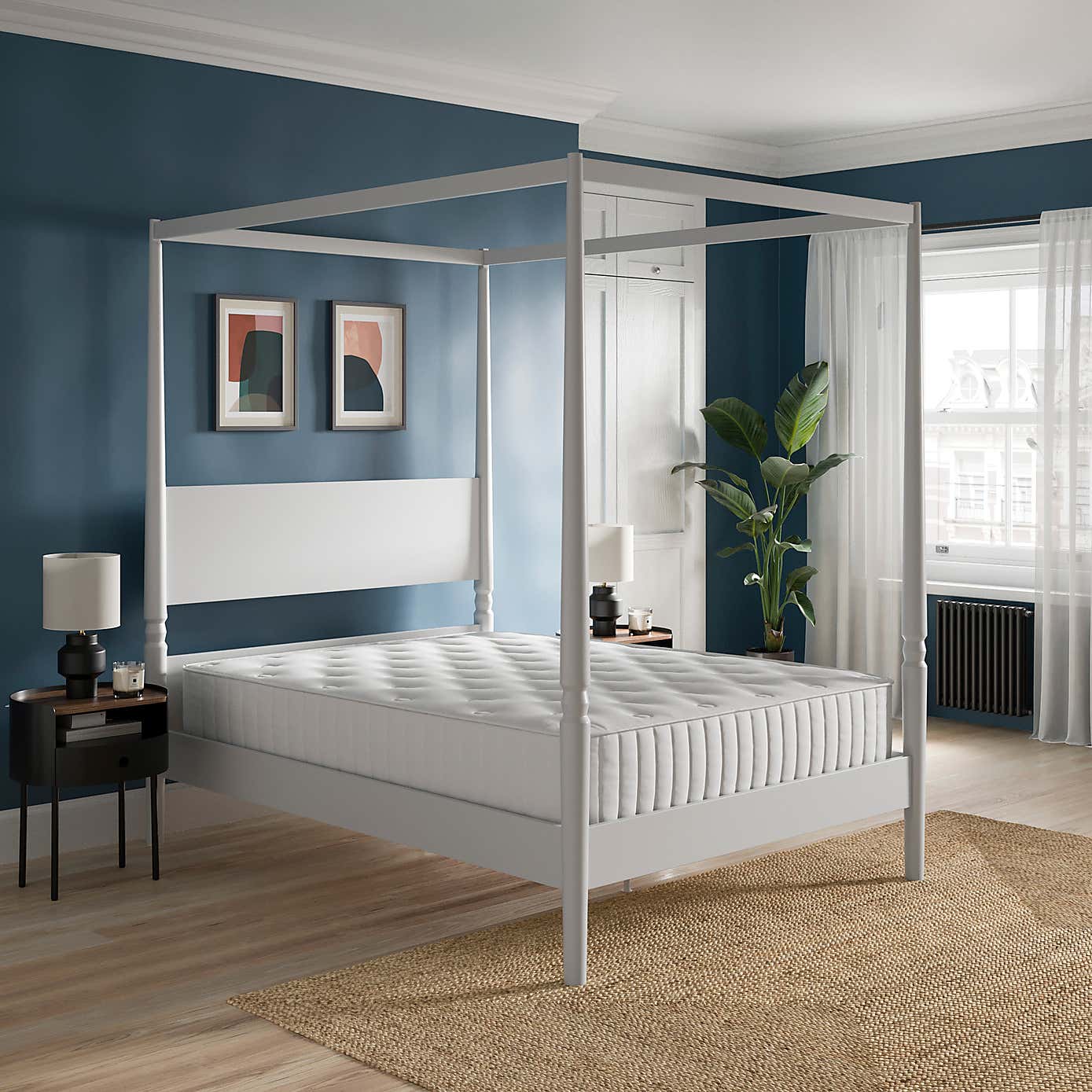 Pip 4 Poster Wooden Bed Frame