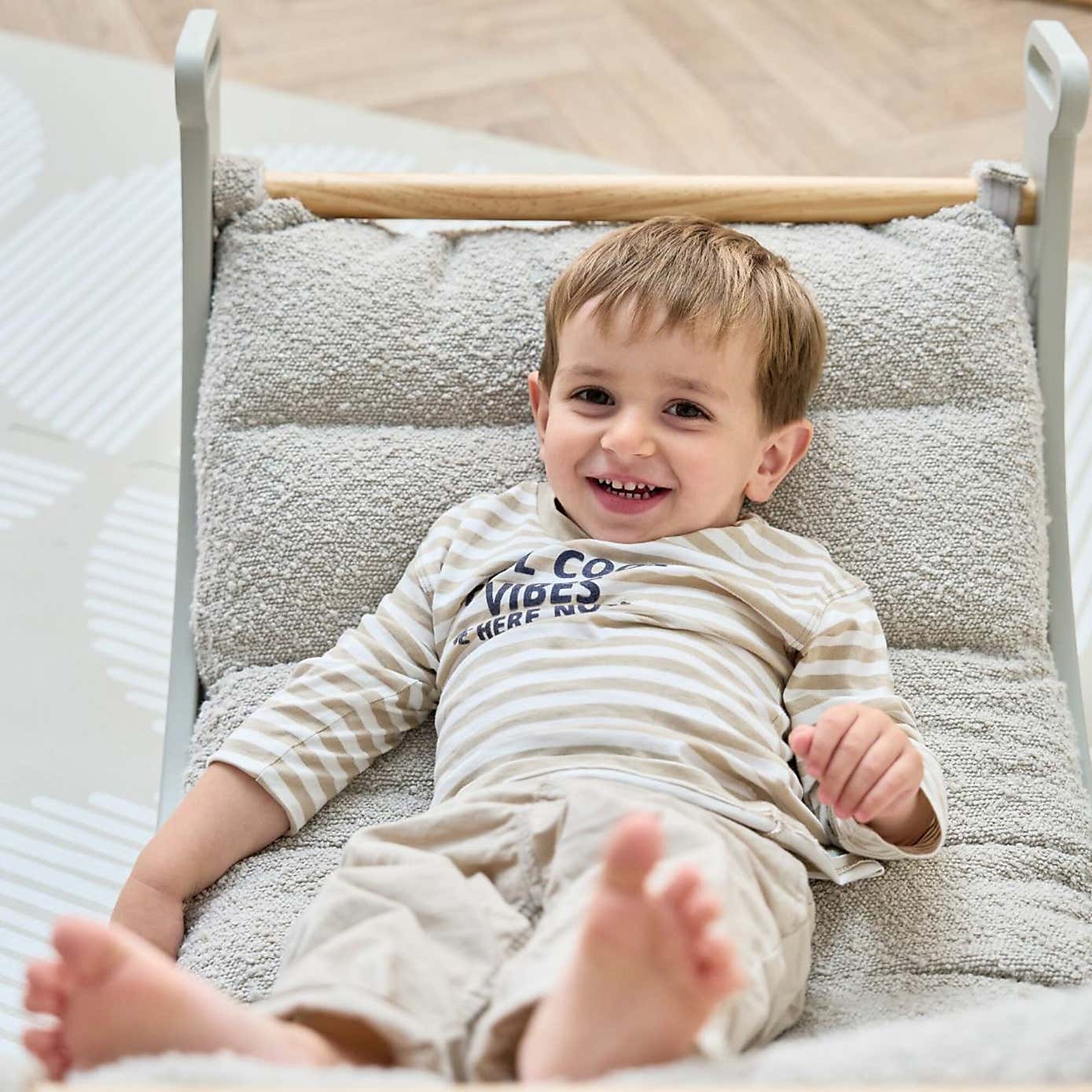 Tutti Bambini Scala Montessori Pikler Boucle Rocking Frame Cushion