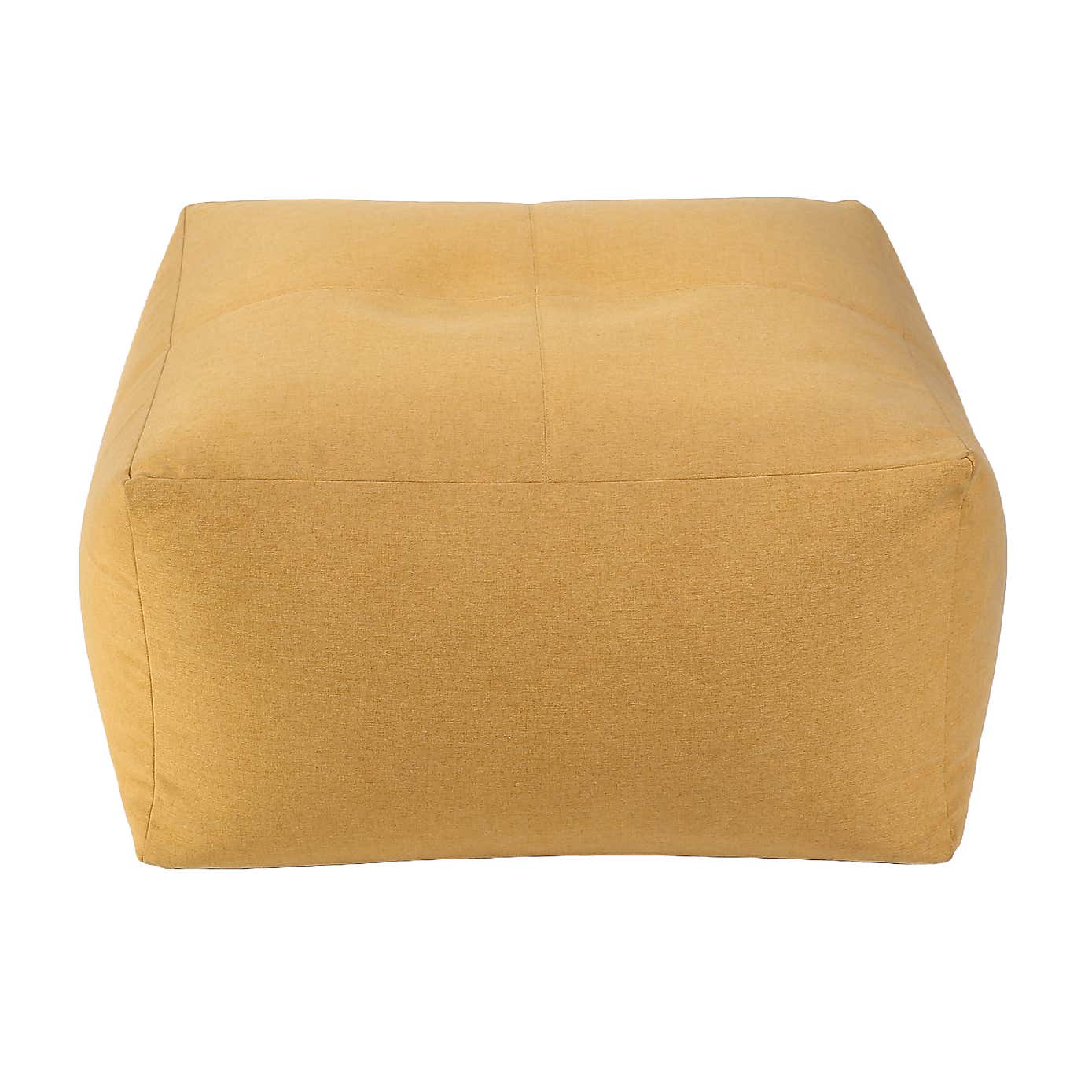 Kaikoo Luxe Brushed Fabric Square Slab Beanbag