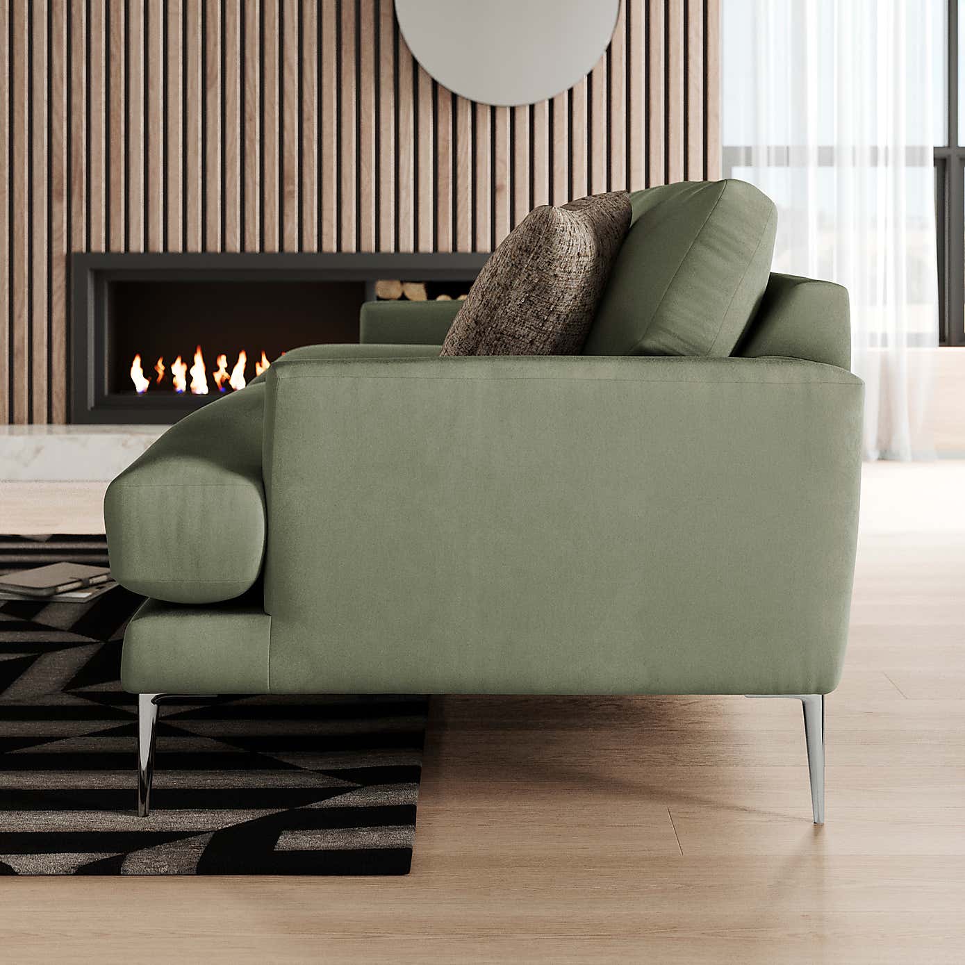 Matte Plush Velvet Fabric Sample