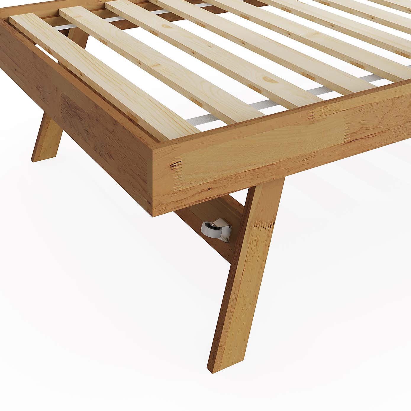 Madrid Natural Wooden Trundle
