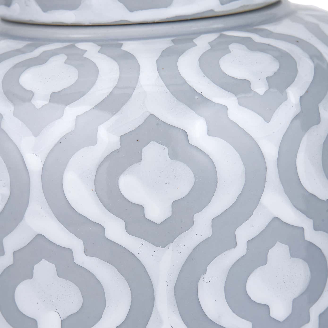 Celia Pattern Ceramic Ginger Jar