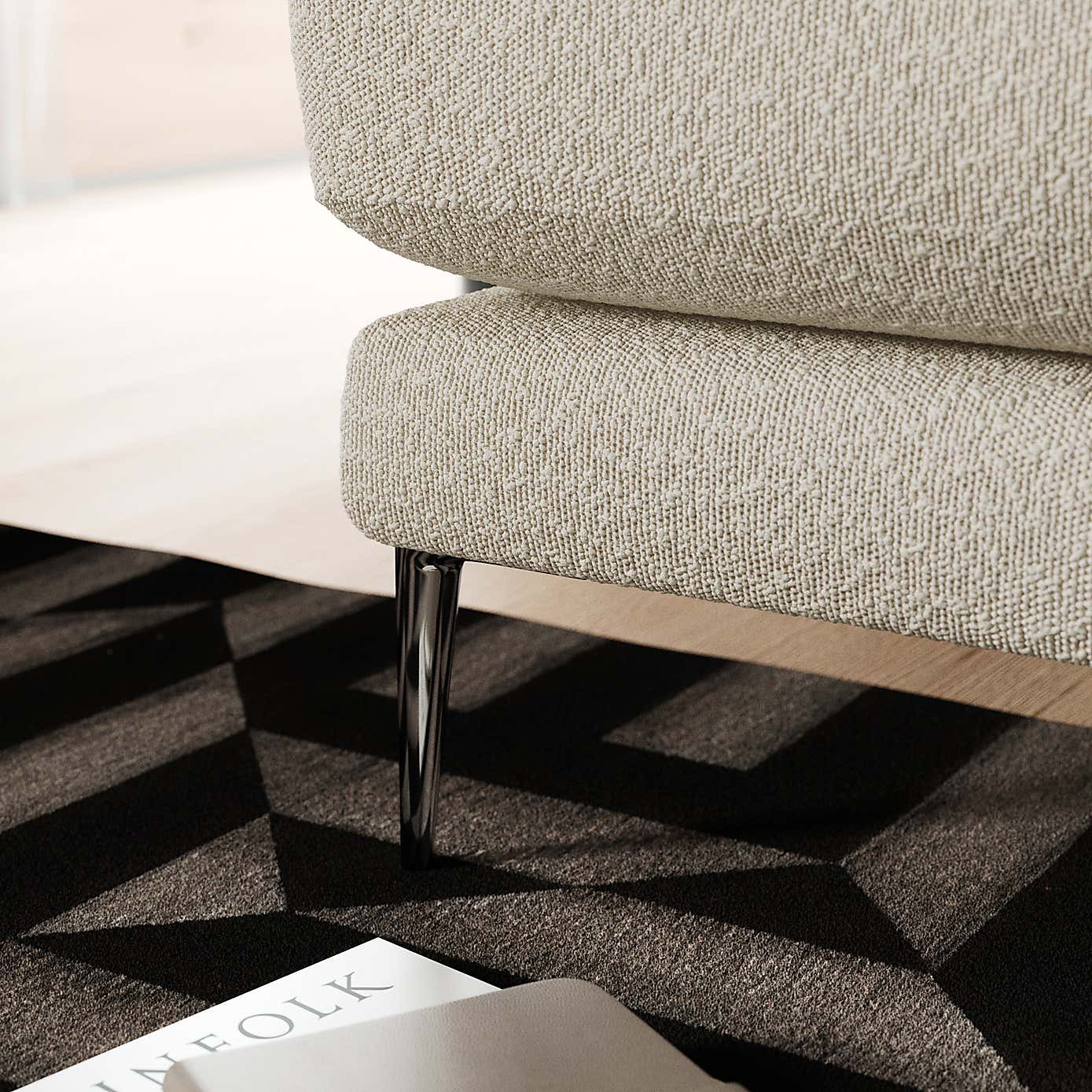 Tonal Boucle Fabric Sample