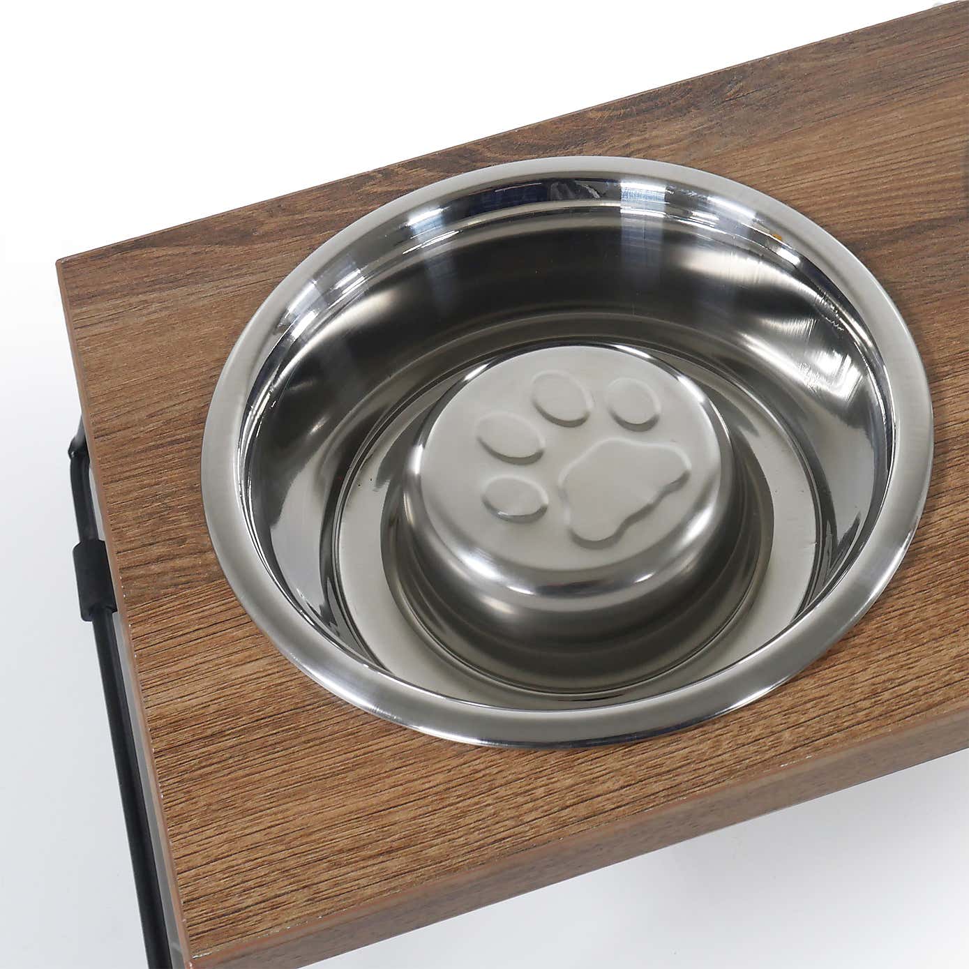 Rosewood Slow Feeder Double Diner Pet Bowls