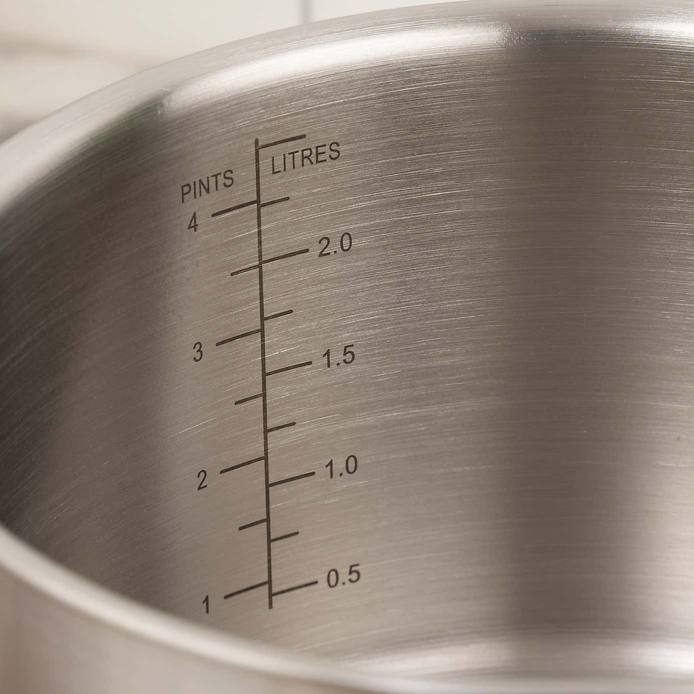 Gourmet Stainless Steel Saucepan, 18cm