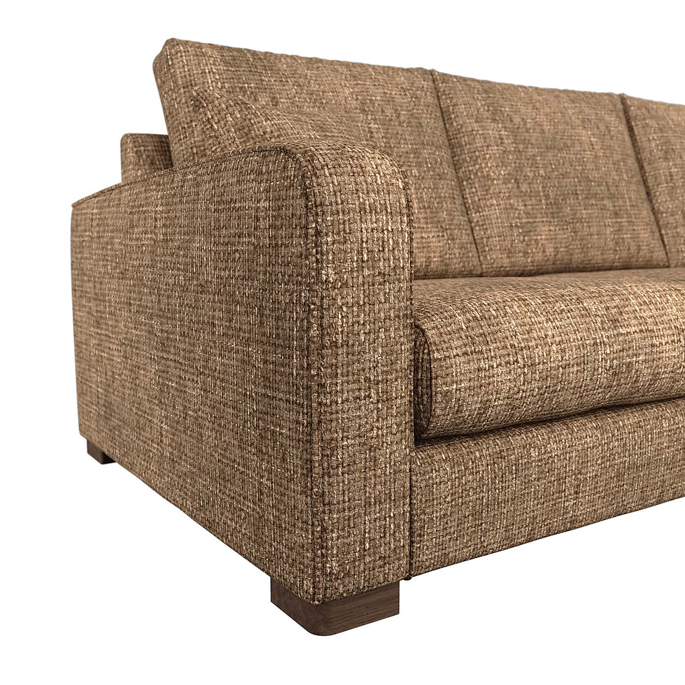 Carson Chunky Chenille Right Hand Corner Sofa