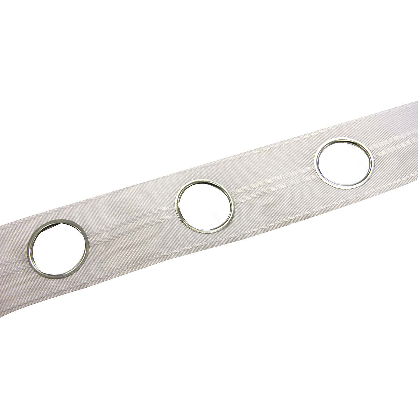 Eyelet 75mm White Tape