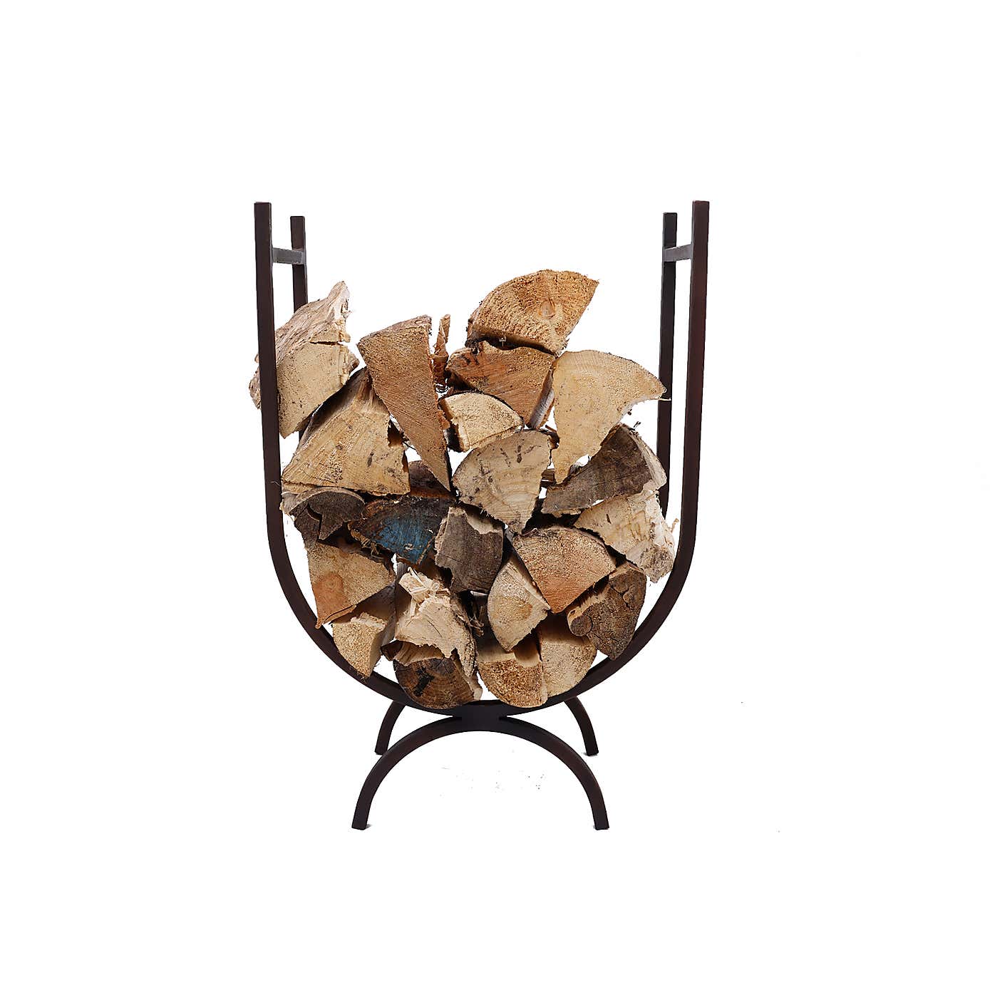 Snug - Fireside Rosewood Iron Firewood Holder