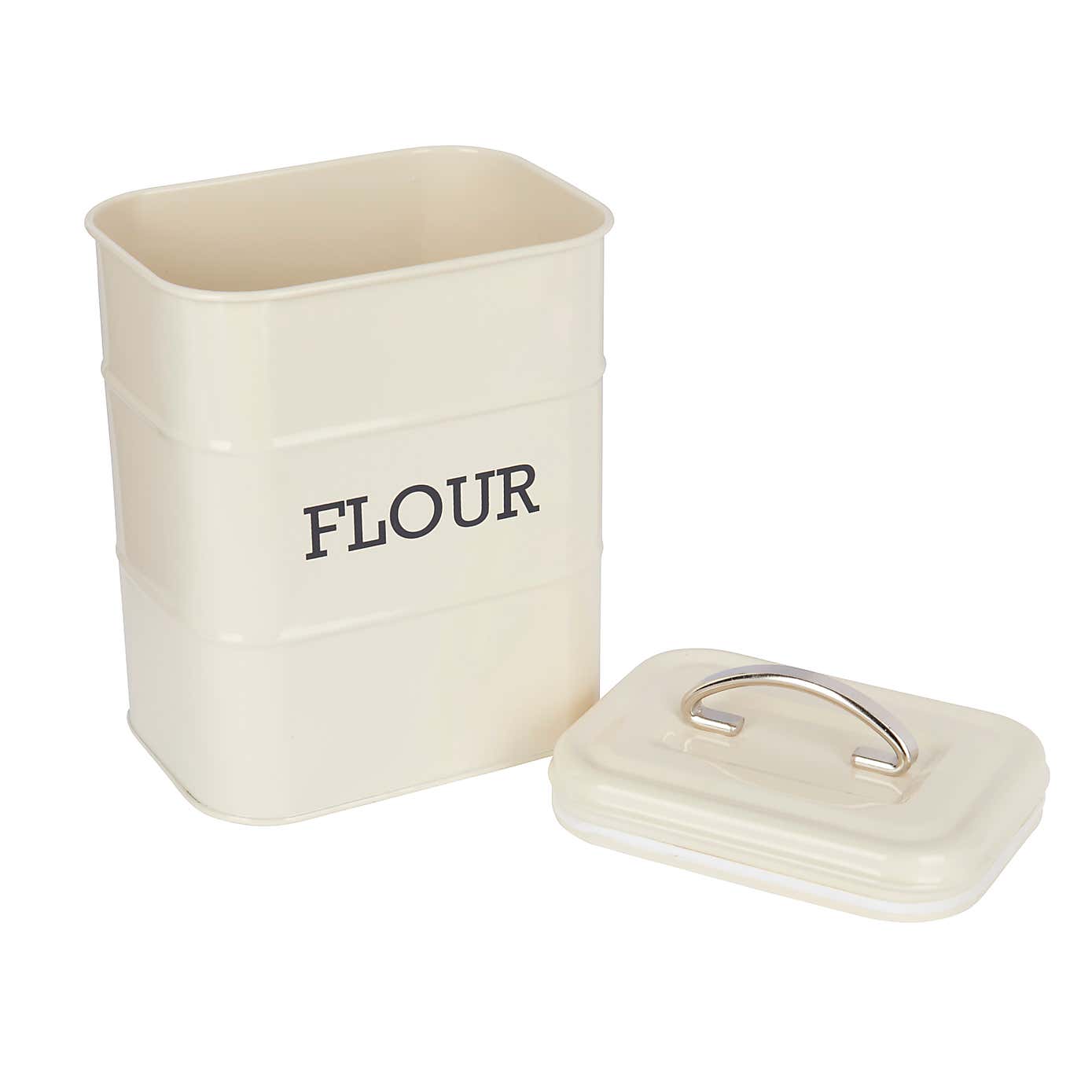 KitchenCraft Airtight Metal Flour Storage Container